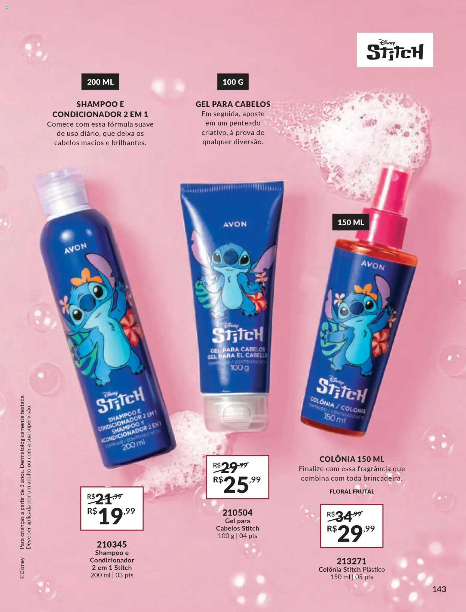 Avon Folheto - válido de 18.02.2026 | Página: 143 | Produtos: Shampoo, Fragrância, Condicionador