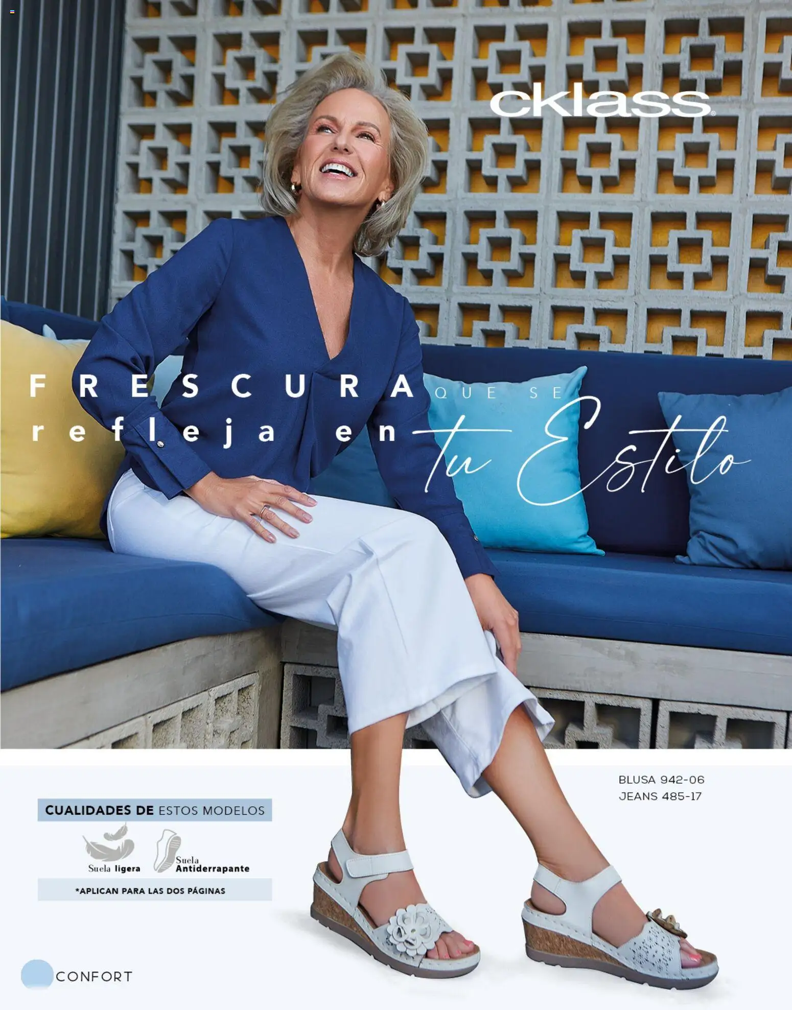 Nuevas ofertas de Cklass válidas en toda la República Mexicana desde el 02.01.2026. ¡Encuentra las mejores ofertas en Cklass catálogo Confort! | Página: 86 | Productos: Blusa