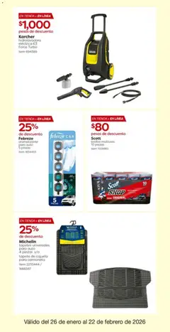 Vista previa de Costco catálogo, nuevo folleto de la tienda, válido en México a partir del 26.01.2026 | Página: 19 | Productos: Hidrolavadora, Toallas, Tapete