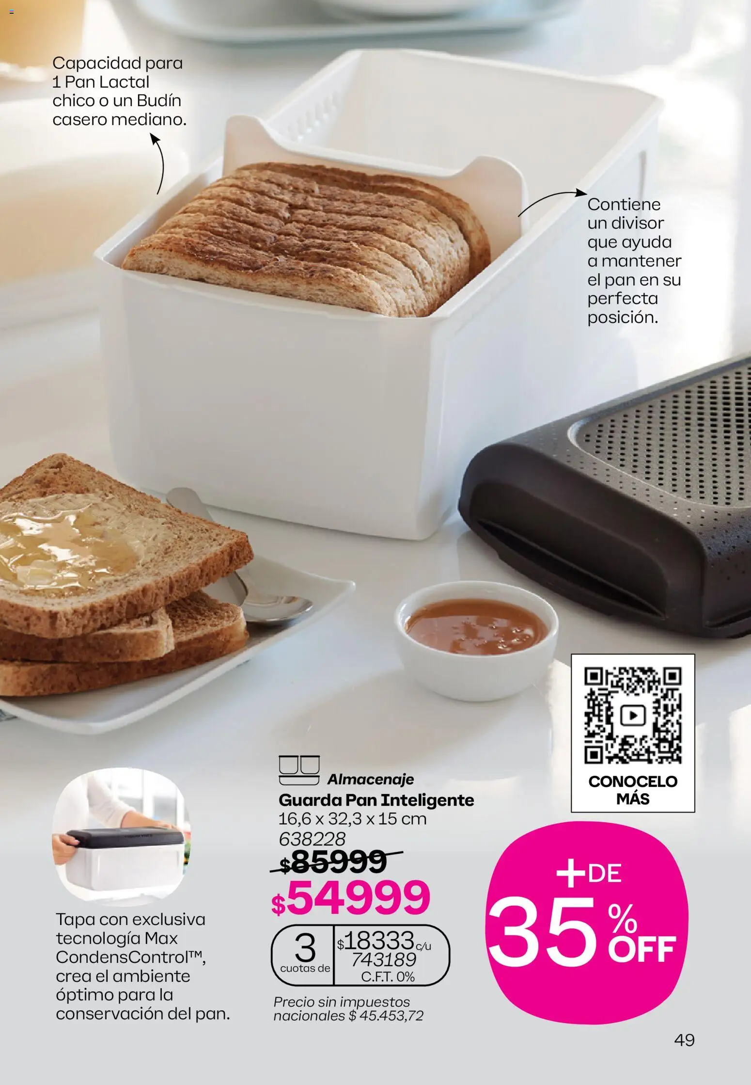 Tupperware Black Friday │ válido desde el 27.11.2025 | Página: 50 | Productos: Budín, Pan