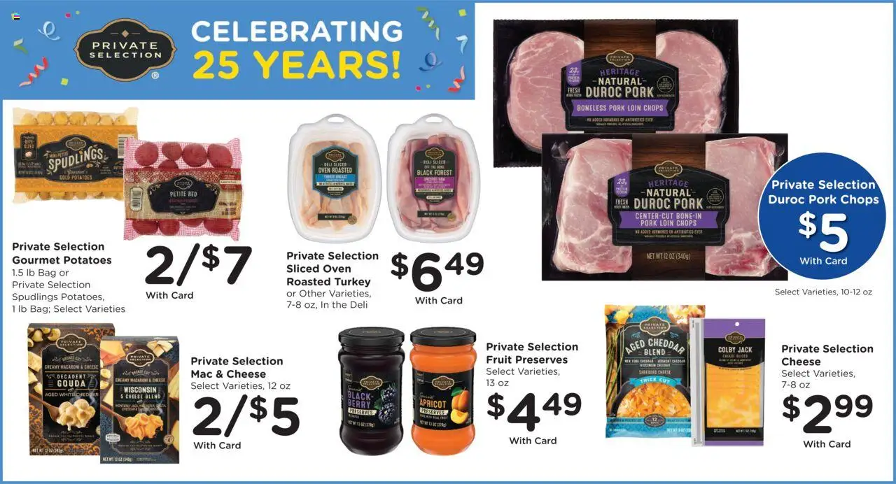 Dillons Weekly Ad - valid from 08.10.2025 | Page: 6 | Products: Cheese, Pork, Potatoes, Bag