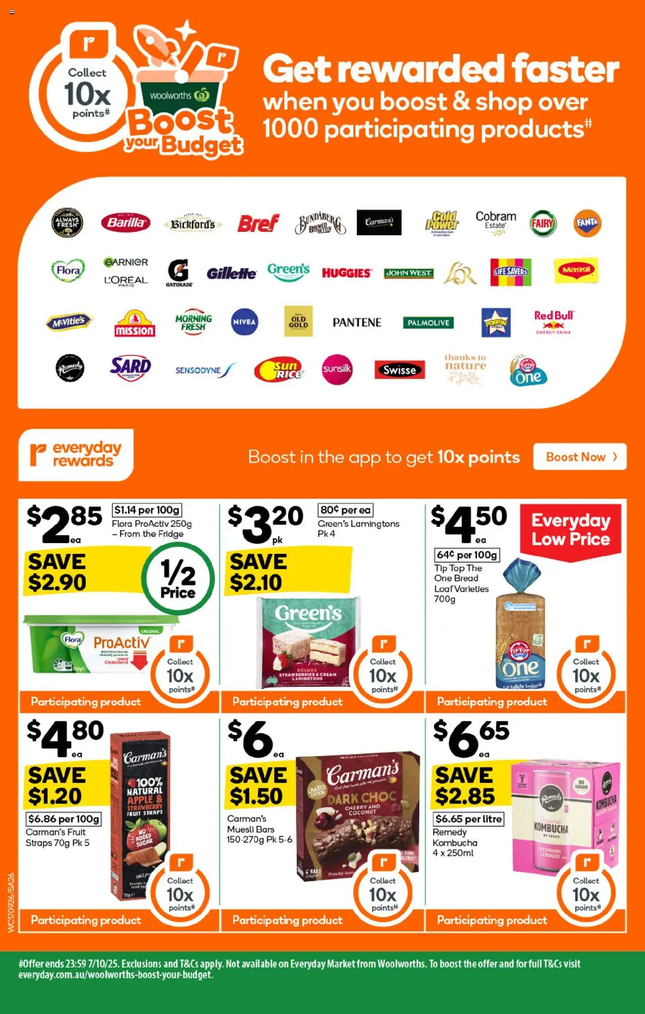 Woolworths catalogue - valid from 17.09.2025 | Page: 26 | Products: Rice, Strawberries, Cream, Sugar