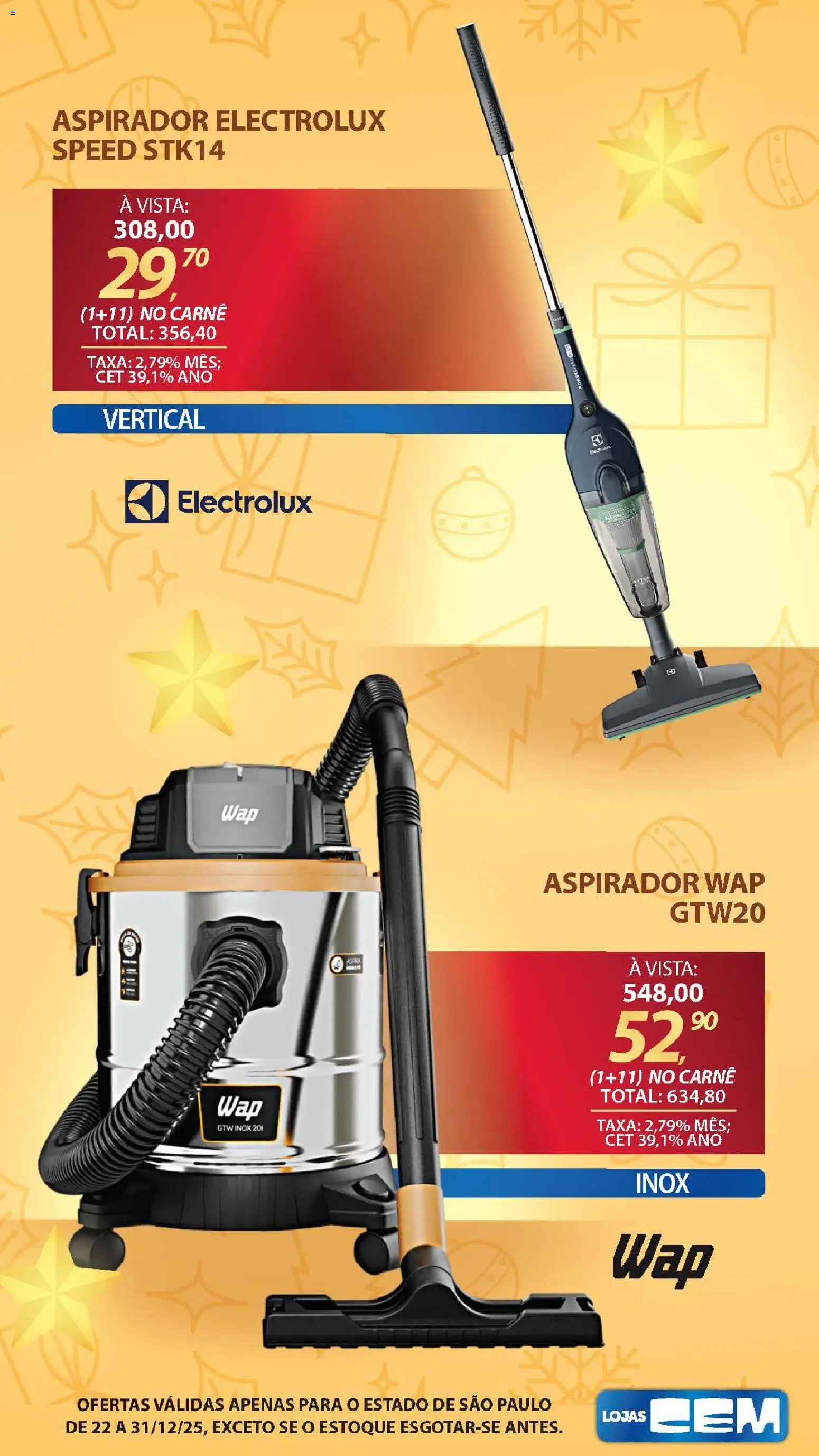 Lojas Cem Folheto - válido de 22.12.2025 | Página: 115 | Produtos: Carne