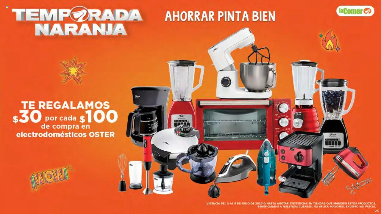 Nuevas ofertas de La Comer válidas en toda la República Mexicana desde el 02.07.2025. ¡Encuentra las mejores ofertas en La Comer folleto! | Página: 25 | Productos: Té