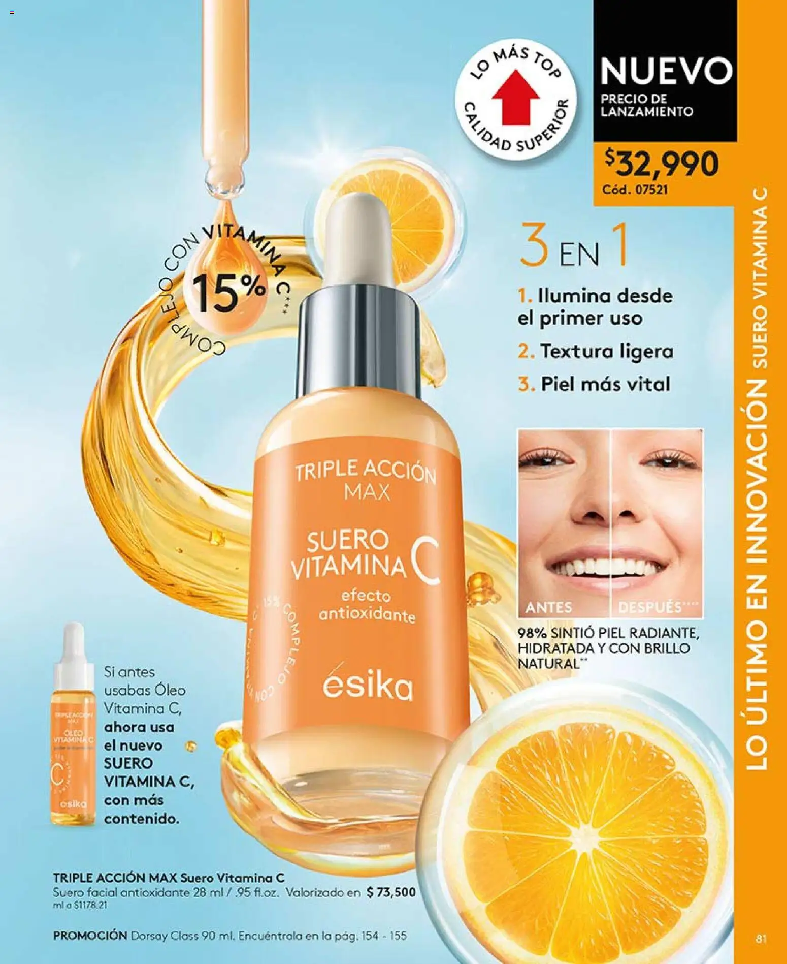 Ésika revista - valida desde el 13.03.2026 | Página: 81 | Productos: Brillo, Top