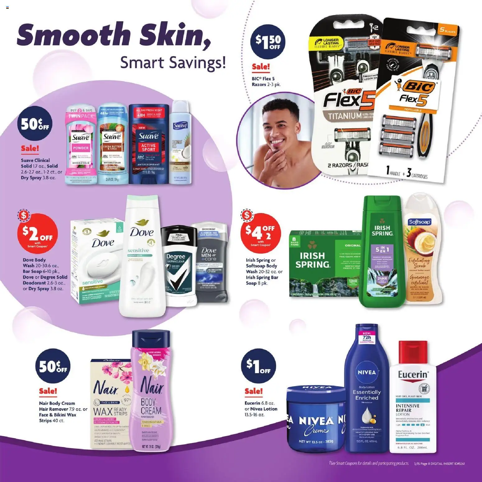 Family Dollar Weekly Ad - valid from 15.03.2026 | Page: 10 | Products: Powder, Butter, Soap, Bar Soap