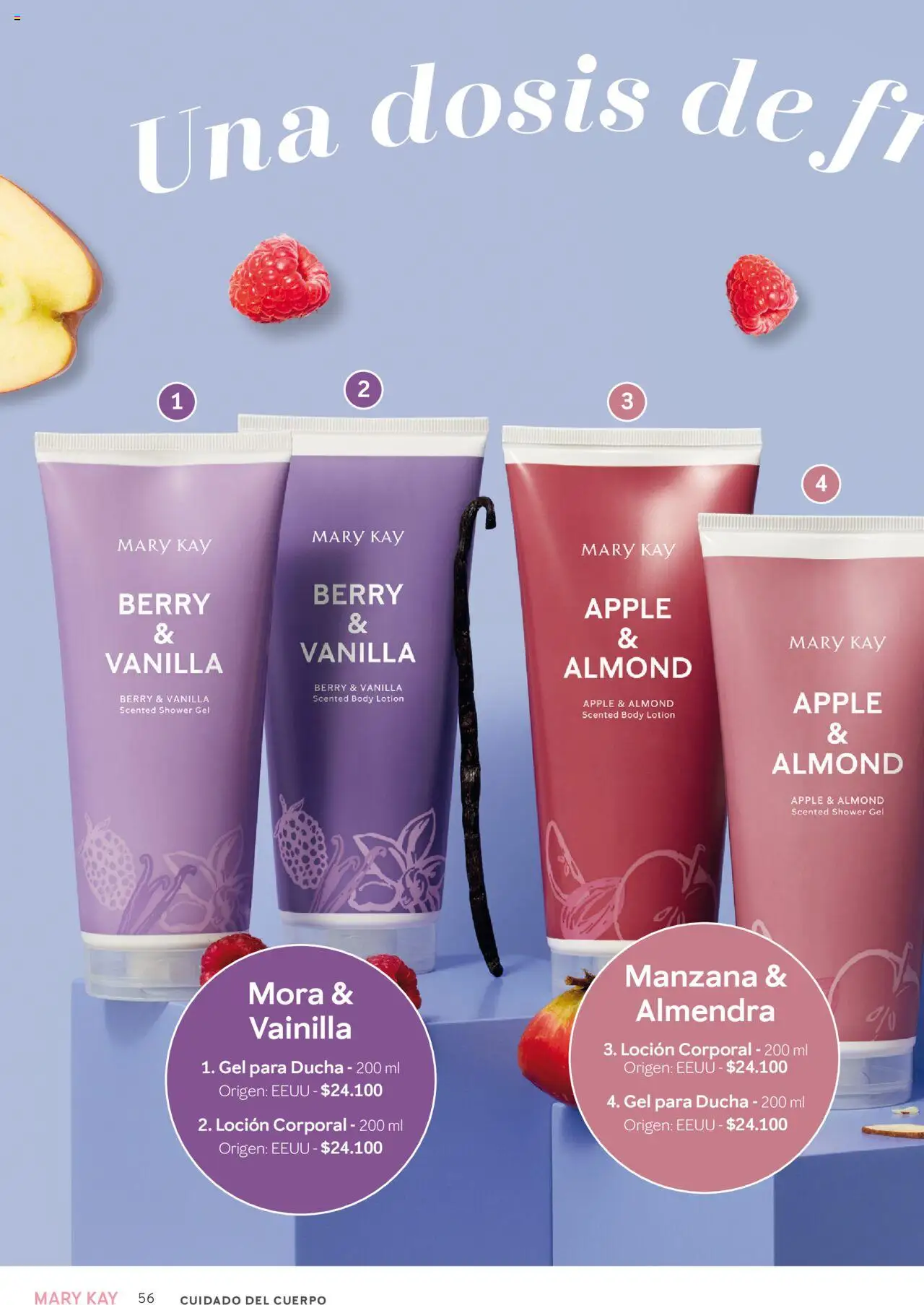 Mary Kay catálogo │ válido desde el 04.04.2025 | Página: 56 | Productos: Body, Loción, Manzana, Almendra