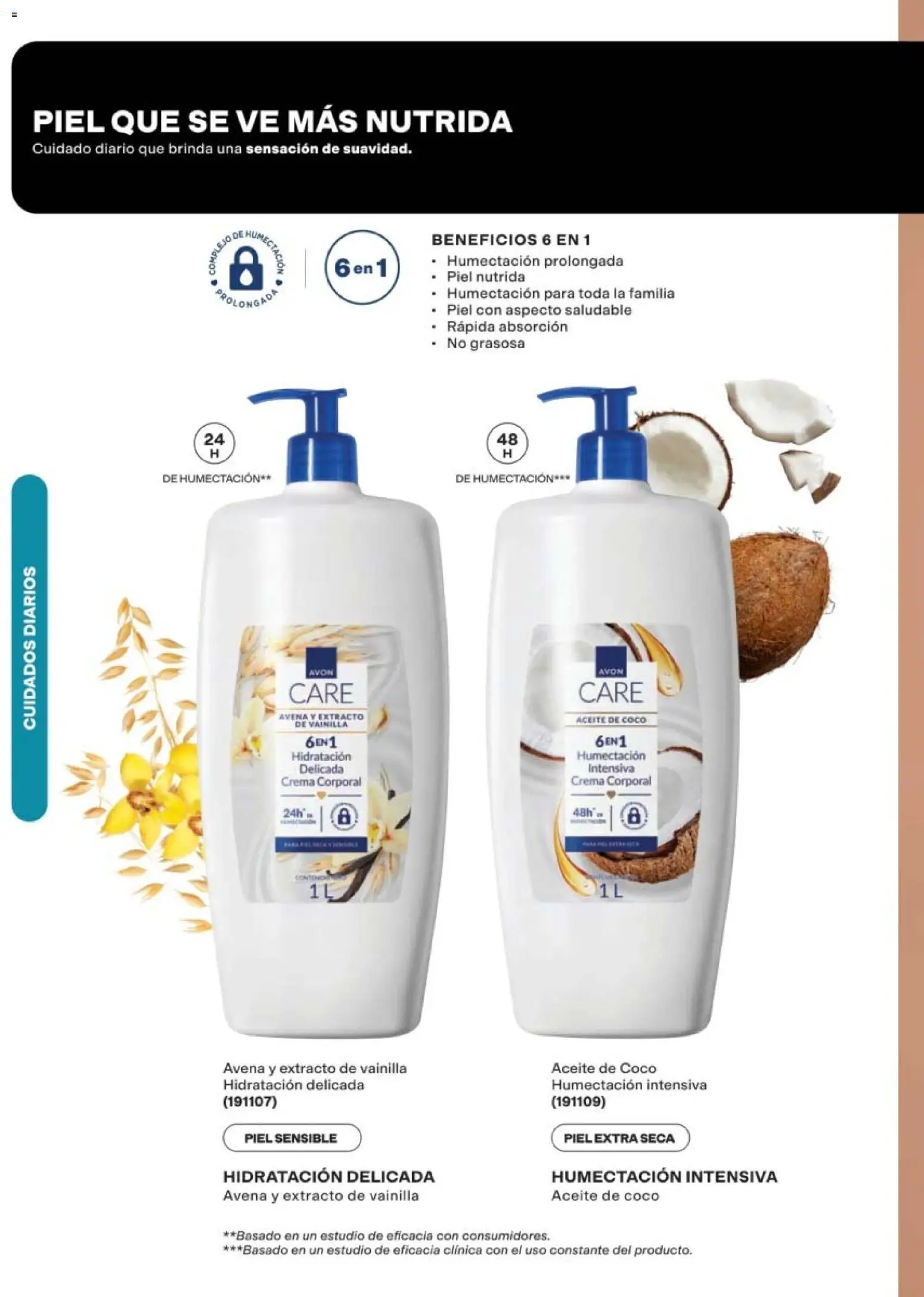 Nuevas ofertas de AVON válidas en toda la República Mexicana desde el 24.04.2026. ¡Encuentra las mejores ofertas en AVON campaña 7 2026! | Página: 156 | Productos: Avena, Aceite, Body, Crema corporal