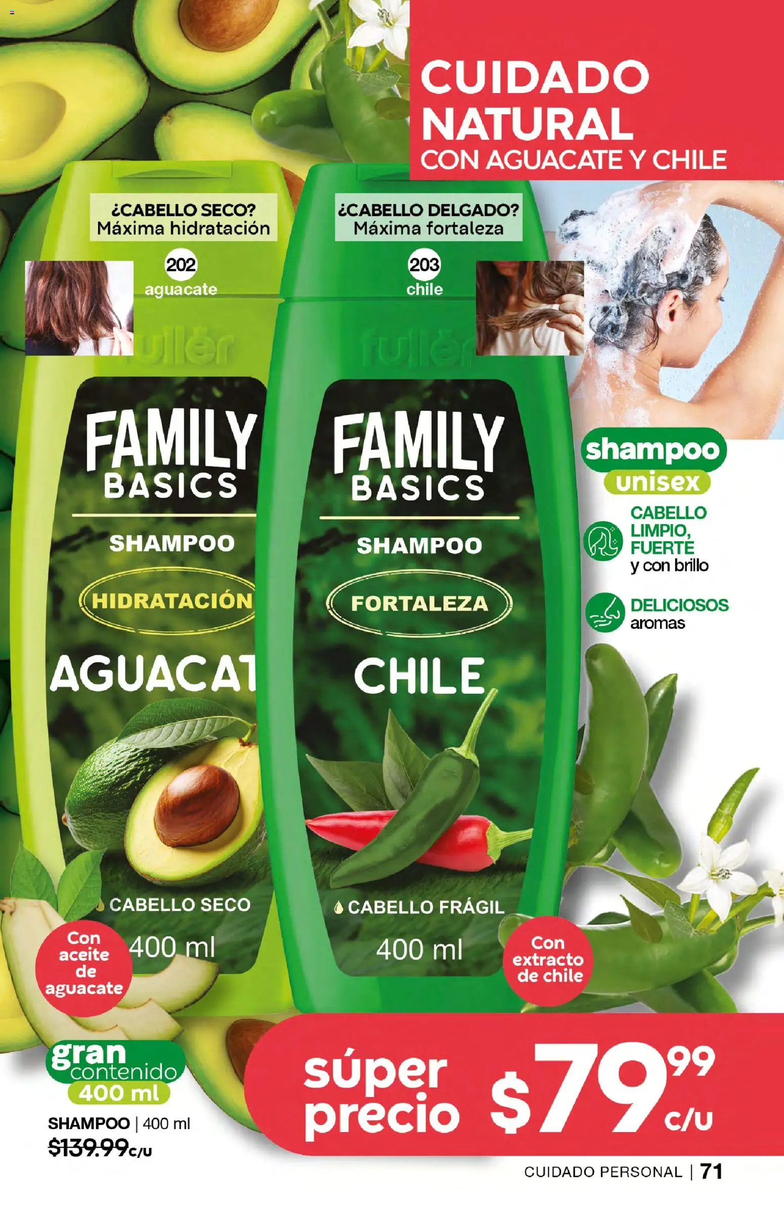 Nuevas ofertas de Fuller válidas en toda la República Mexicana desde el 07.01.2026. ¡Encuentra las mejores ofertas en Fuller campaña 20 2026! | Página: 71 | Productos: Brillo, Aceite, Aguacate