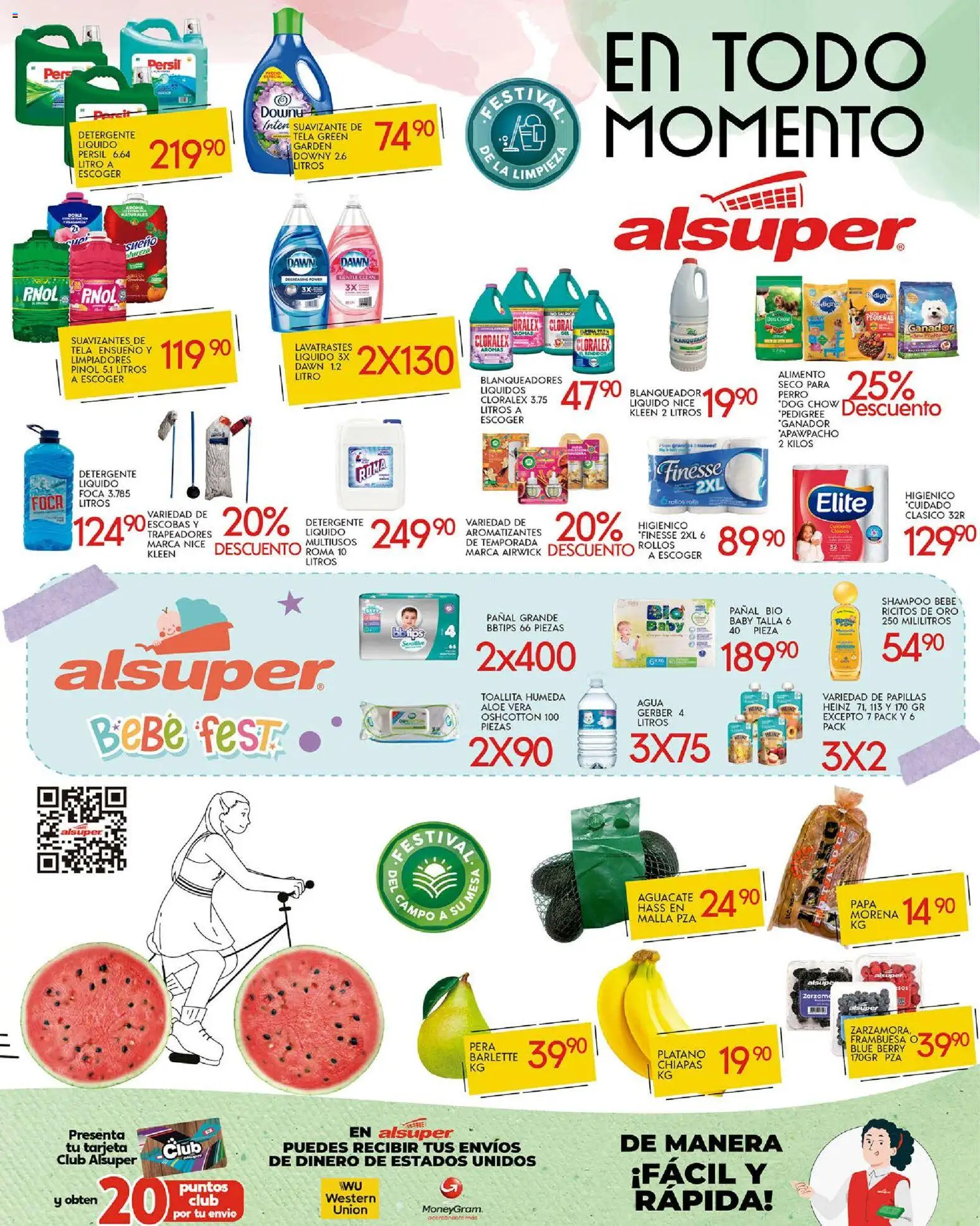 Nuevas ofertas de Alsuper válidas en toda la República Mexicana desde el 31.10.2025. ¡Encuentra las mejores ofertas en Alsuper folleto Saltillo! | Página: 8 | Productos: Plátano, Papa, Pera, Malla