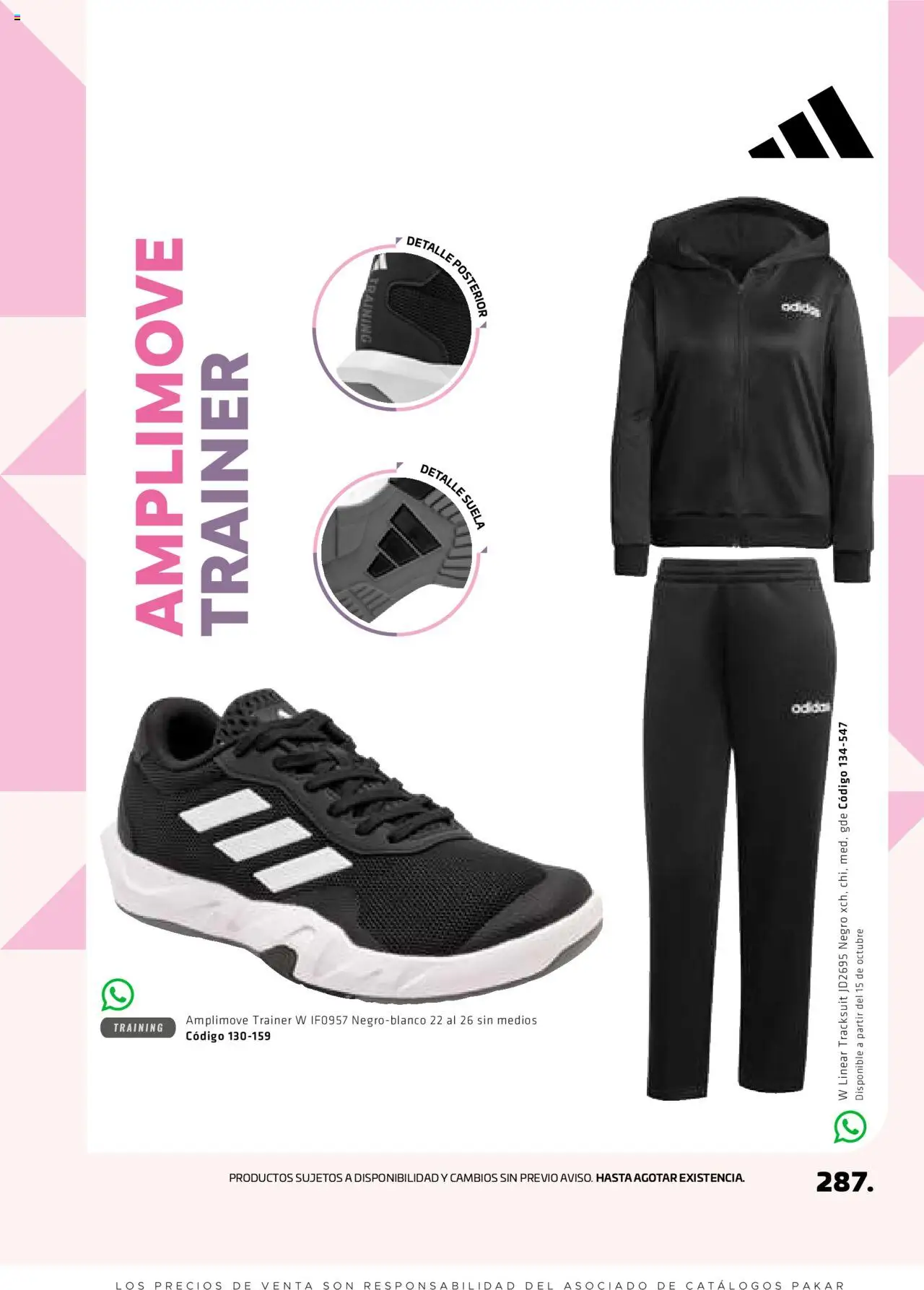 Nuevas ofertas de SC Pakar válidas en toda la República Mexicana desde el 29.08.2025. ¡Encuentra las mejores ofertas en SC Pakar - Catálogo Otoño Women! | Página: 287