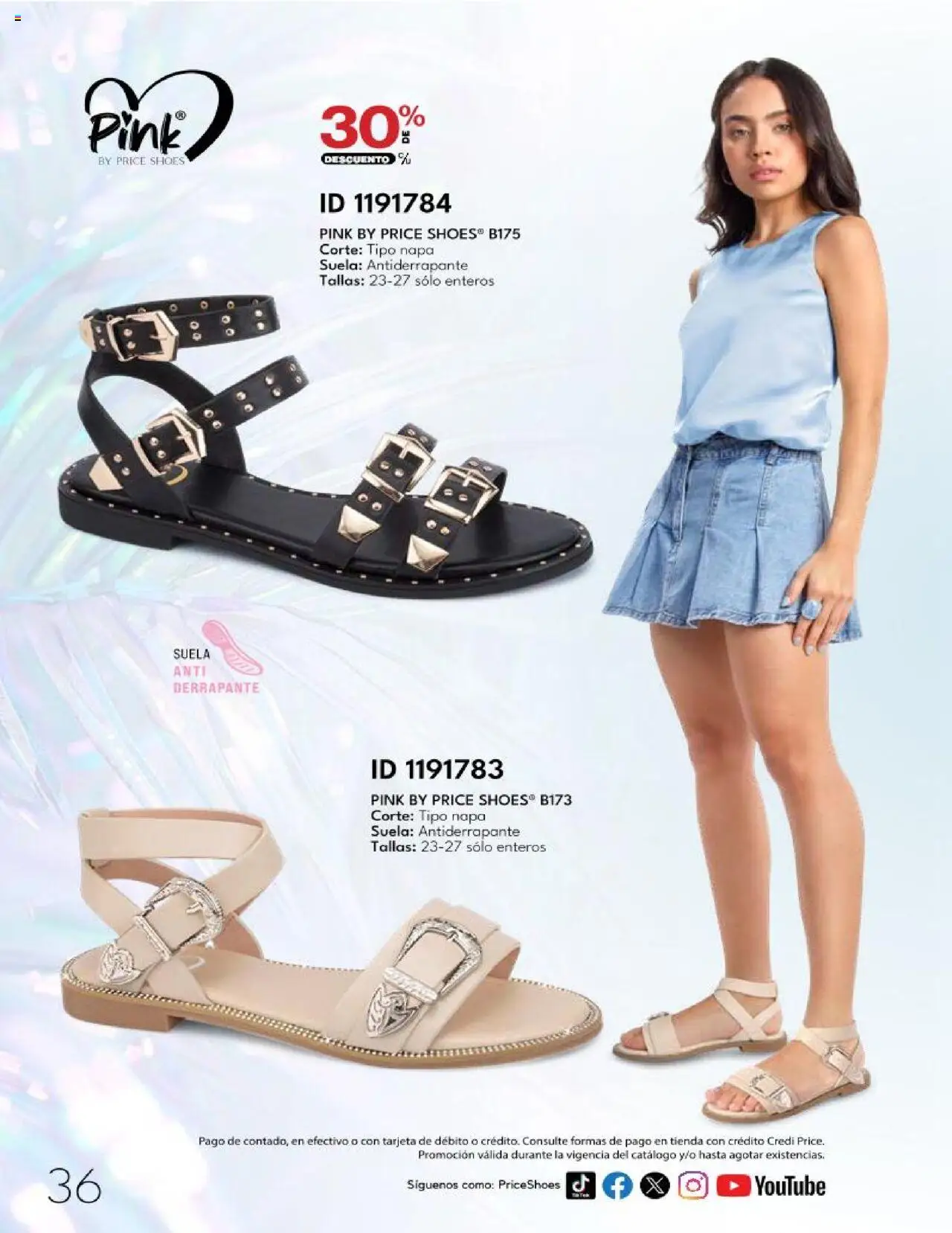 Nuevas ofertas de Price Shoes válidas en toda la República Mexicana desde el 28.04.2025. ¡Encuentra las mejores ofertas en Price Shoes catálogo Calzado PV 2025! | Página: 36
