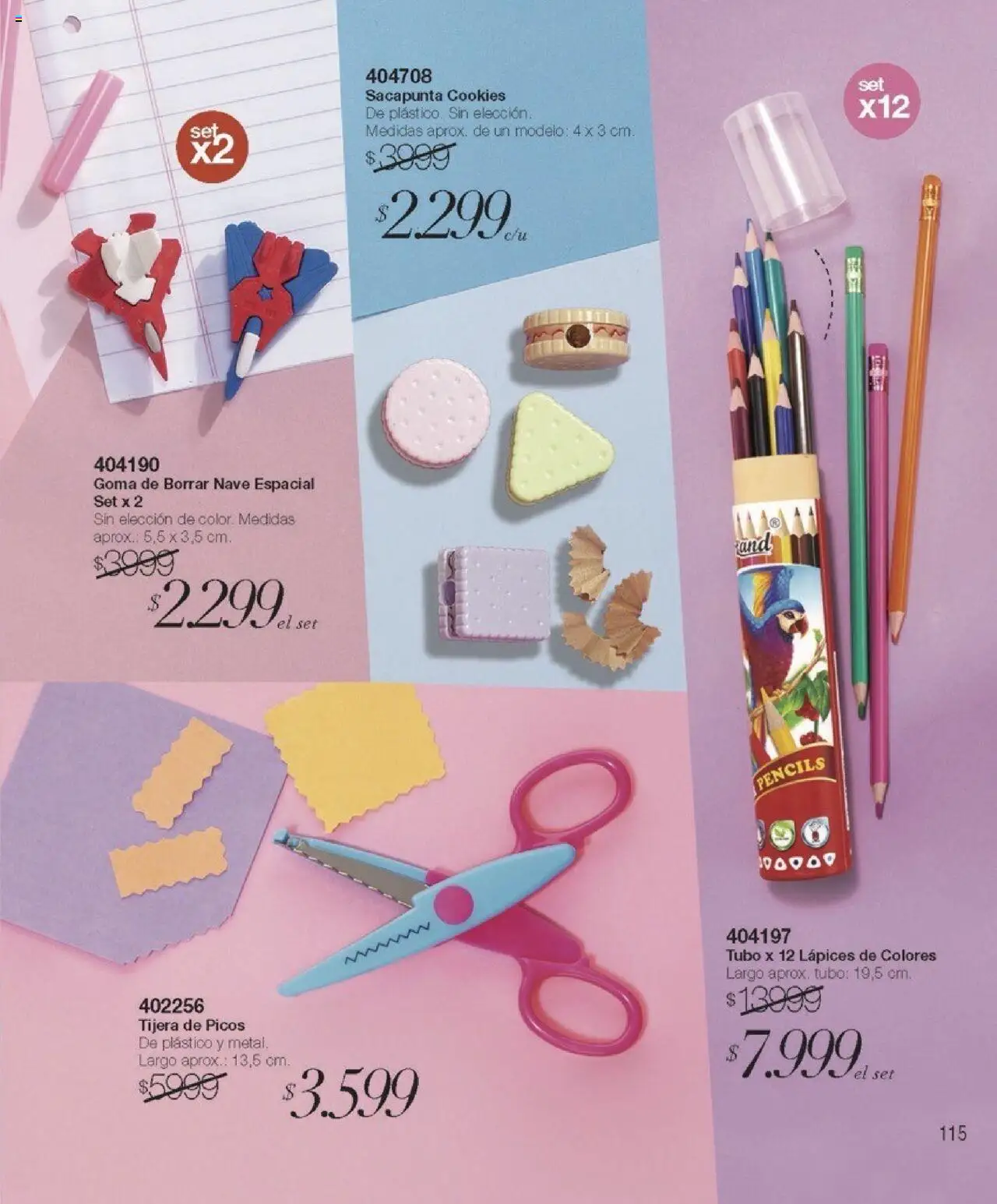 Violetta catálogo │ válido desde el 07.08.2025 | Página: 115 | Productos: Tijera