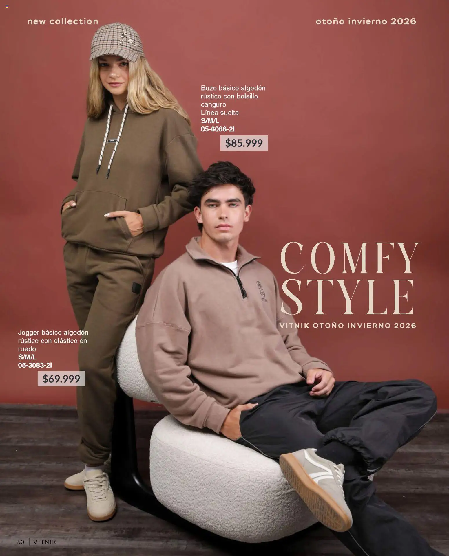 Vitnik - Catálogo │ válido desde el 24.02.2026 | Página: 50 | Productos: Buzo, Algodón