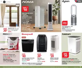 Preview of Canadian Tire - Home Inspirations from shop Canadian Tire valid from 16.10.2025 | Page: 14 | Products: Fan, Air purifier, Radiator