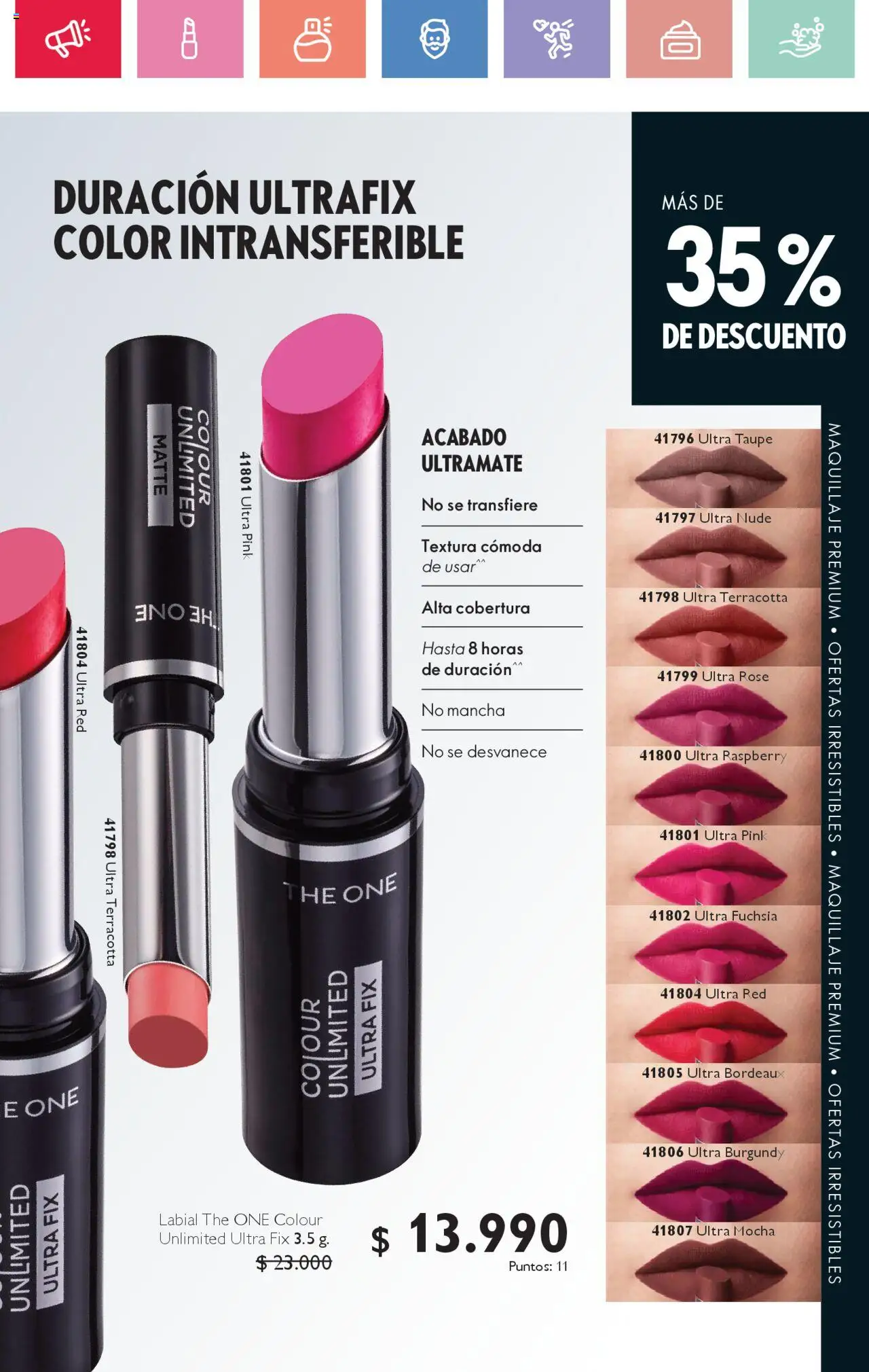 Oriflame catálogo │ válido desde el 02.08.2025 | Página: 121 | Productos: Maquillaje, Labial
