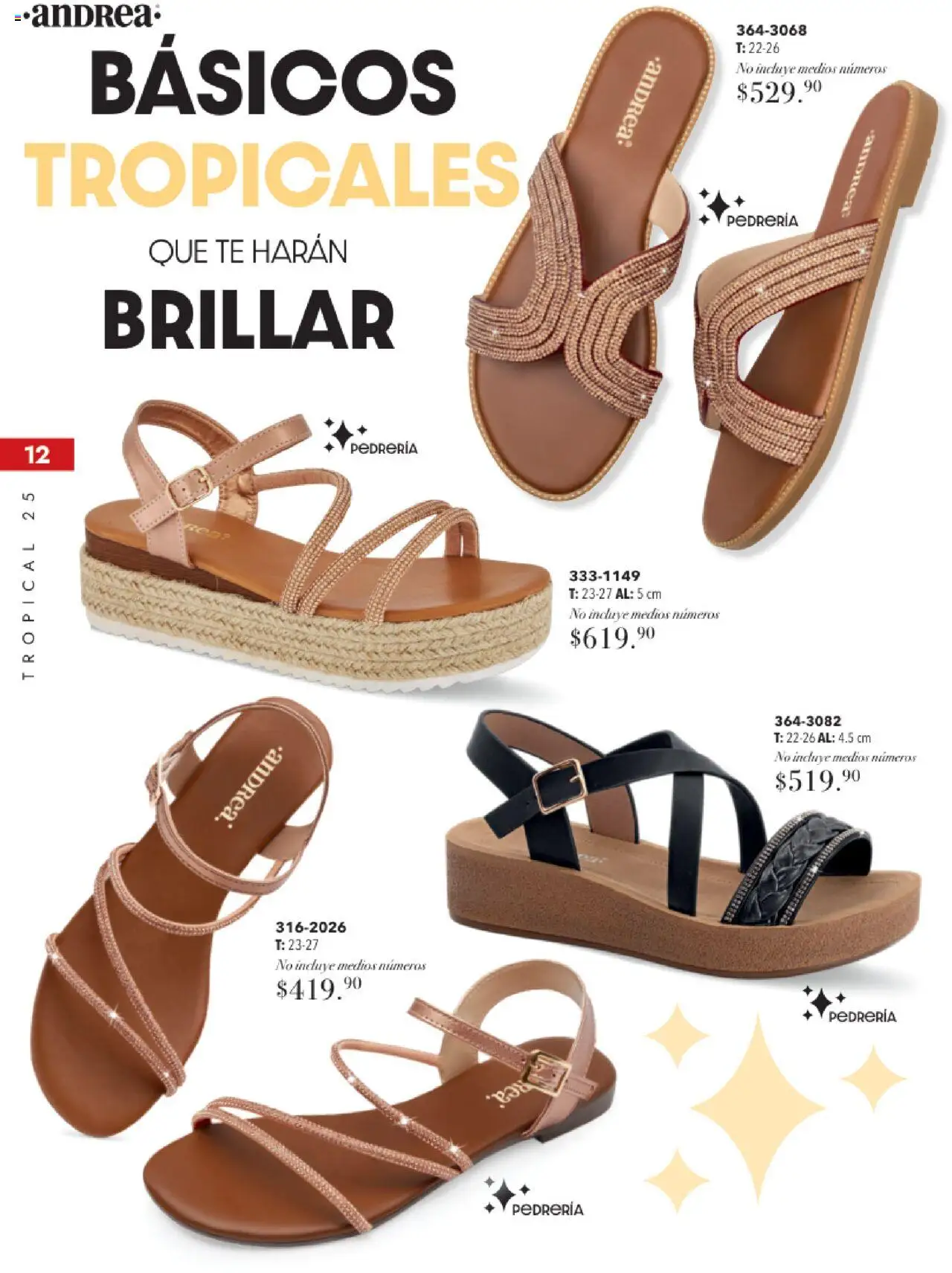 Nuevas ofertas de Andrea válidas en toda la República Mexicana desde el 17.08.2025. ¡Encuentra las mejores ofertas en Andrea - Catálogo Tropical Otoño / Invierno! | Página: 12 | Productos: Té