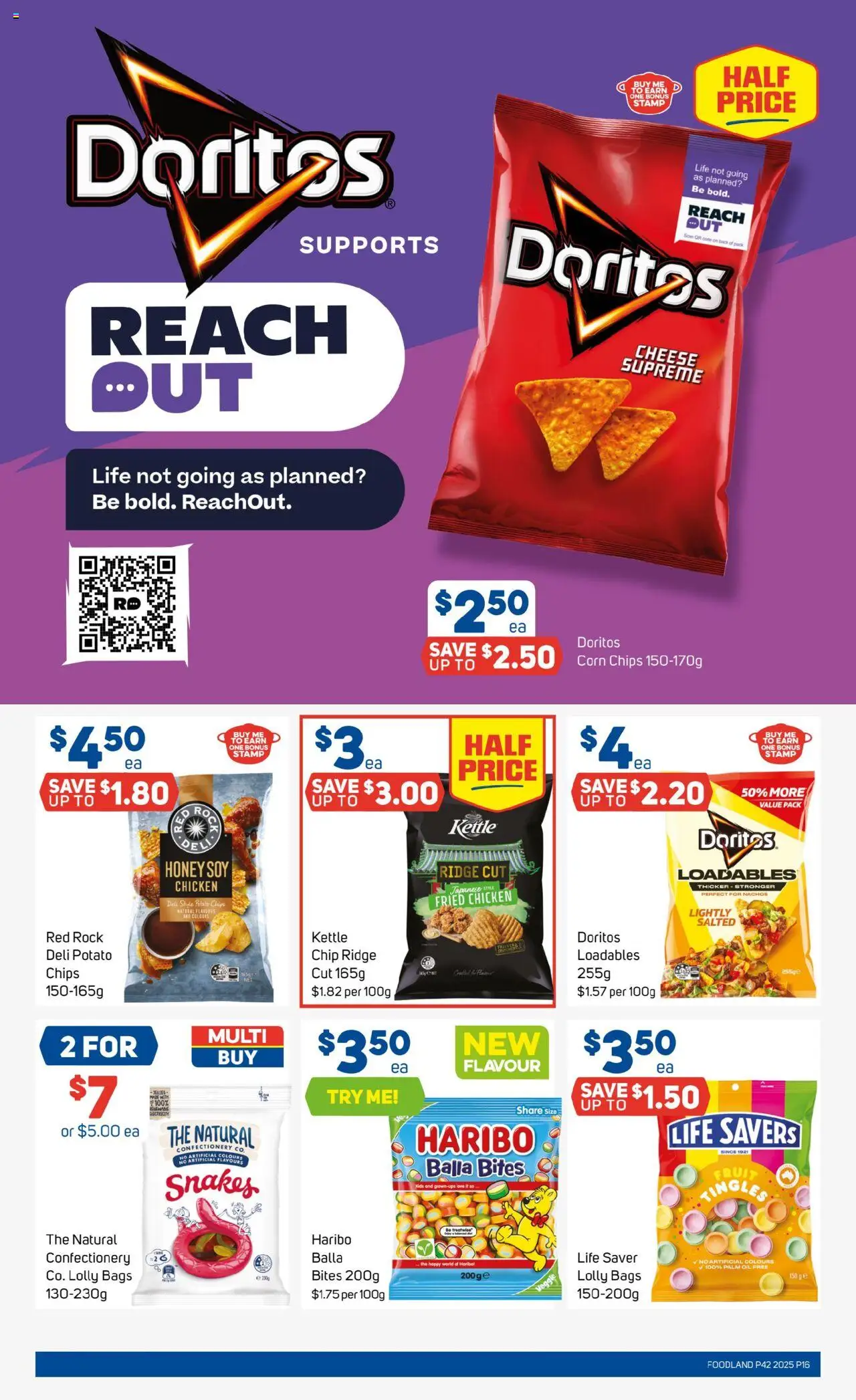 Foodland catalogue - valid from 15.10.2025 | Page: 16 | Products: Cheese, Honey, Chicken, Chips