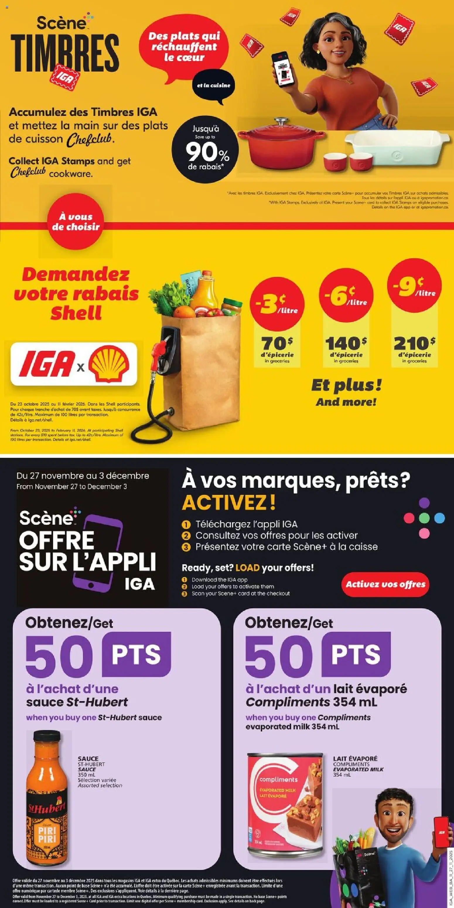 IGA flyer valid from 27.11.2025 | Page: 14 | Products: Milk