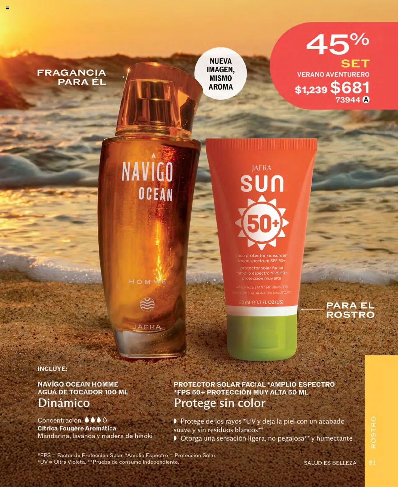 Nuevas ofertas de JAFRA válidas en toda la República Mexicana desde el 01.07.2025. ¡Encuentra las mejores ofertas en JAFRA catálogo! | Página: 81
