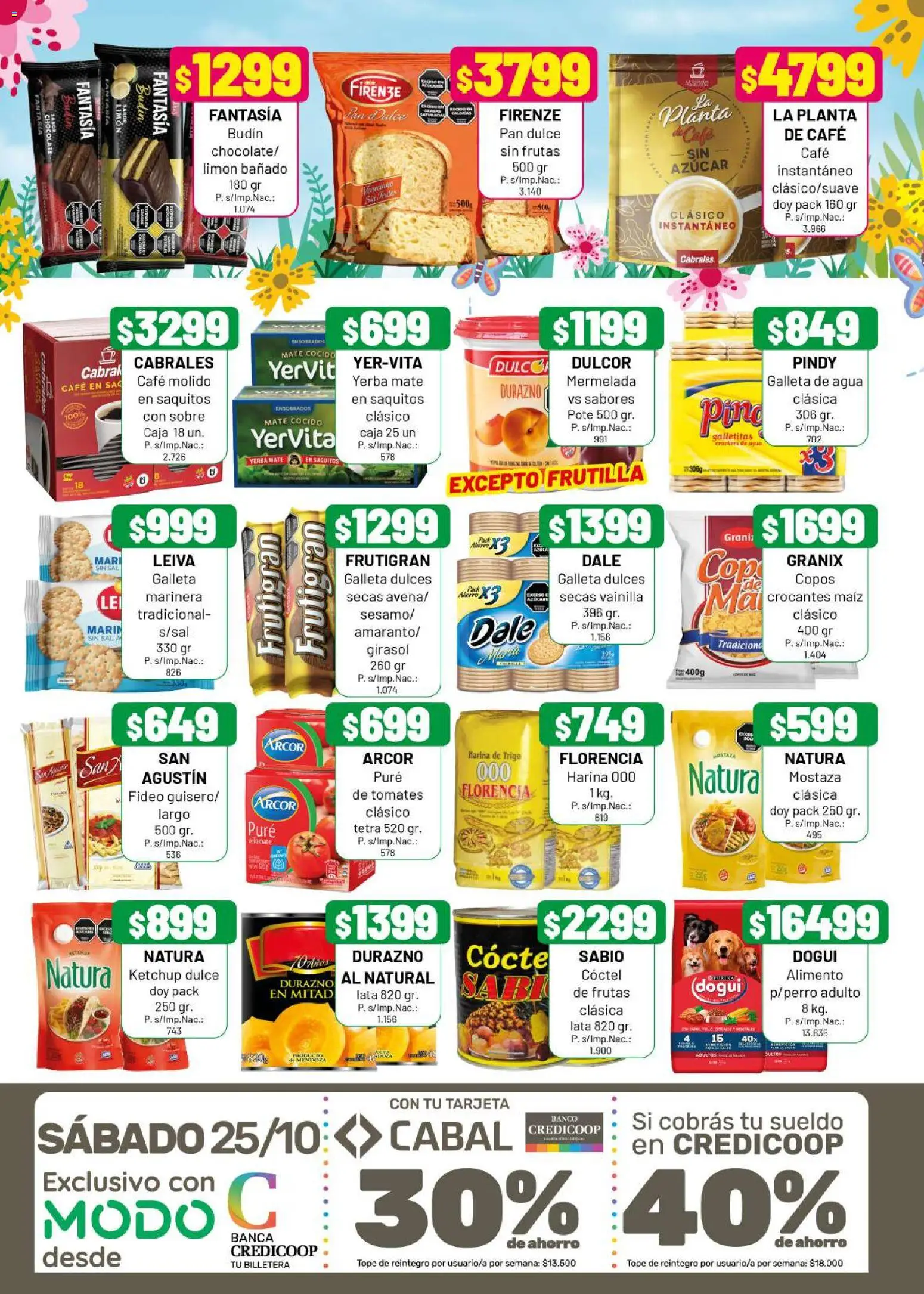 Almacor catálogo │ válido desde el 23.10.2025 | Página: 6 | Productos: Copos, Caja, Azucar, Billetera
