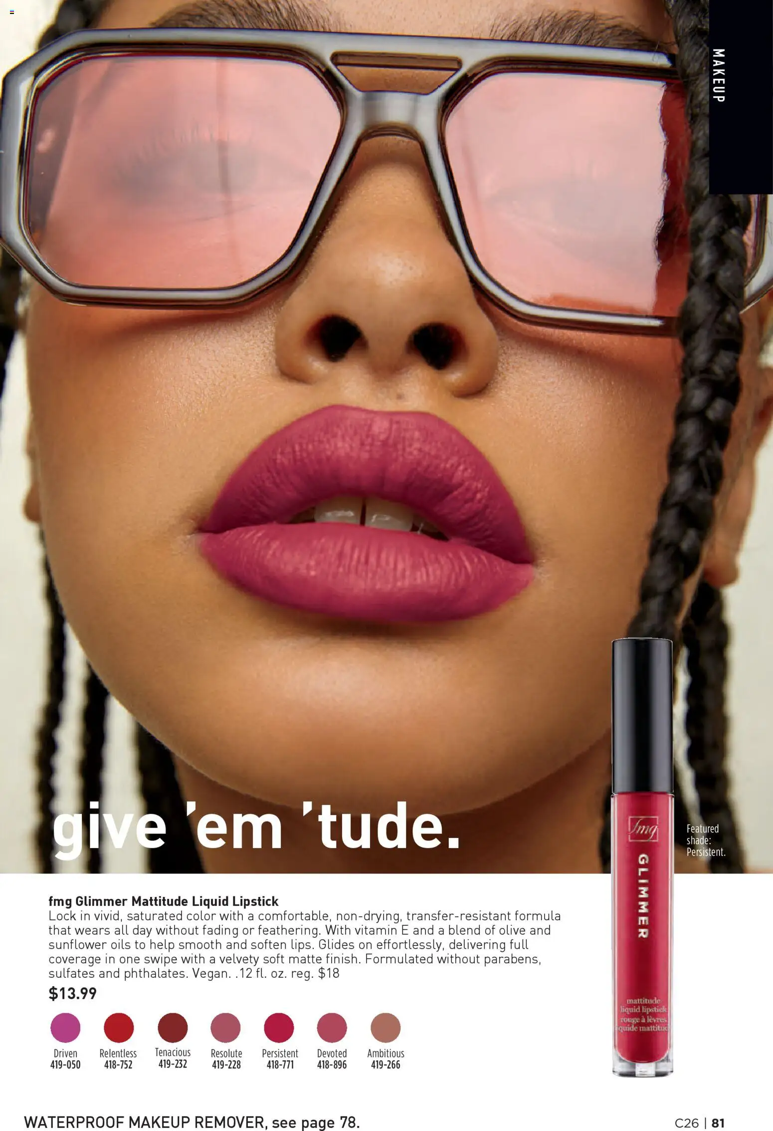 Avon Brochure - valid from 17.12.2025 | Page: 81 | Products: Vitamin, Lipstick