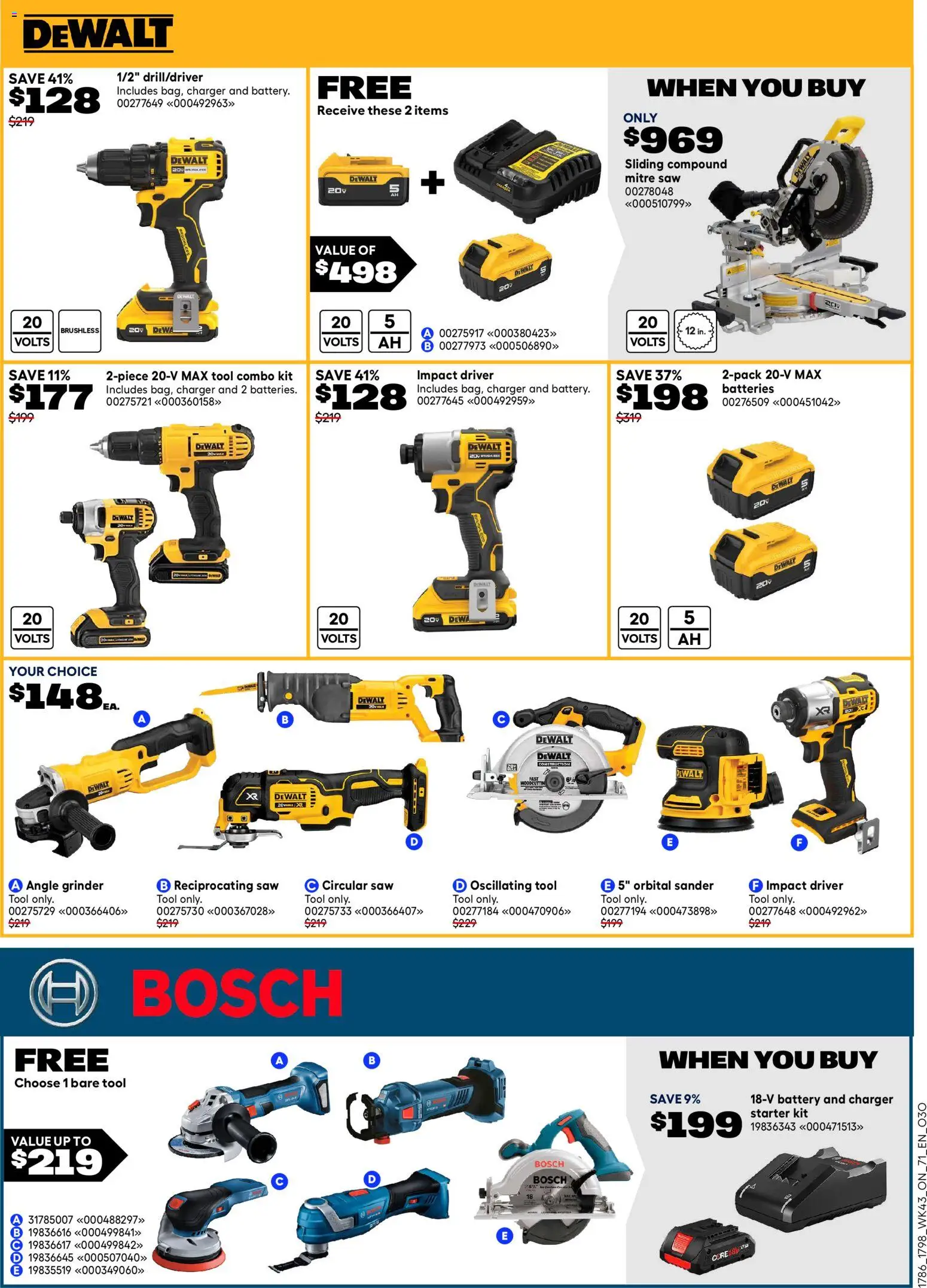 Rona flyer valid from 20.11.2025 | Page: 10 | Products: Grinder, Battery