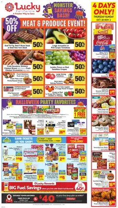 Preview of Lucky Supermarkets weekly ads valid from 29.10.2025