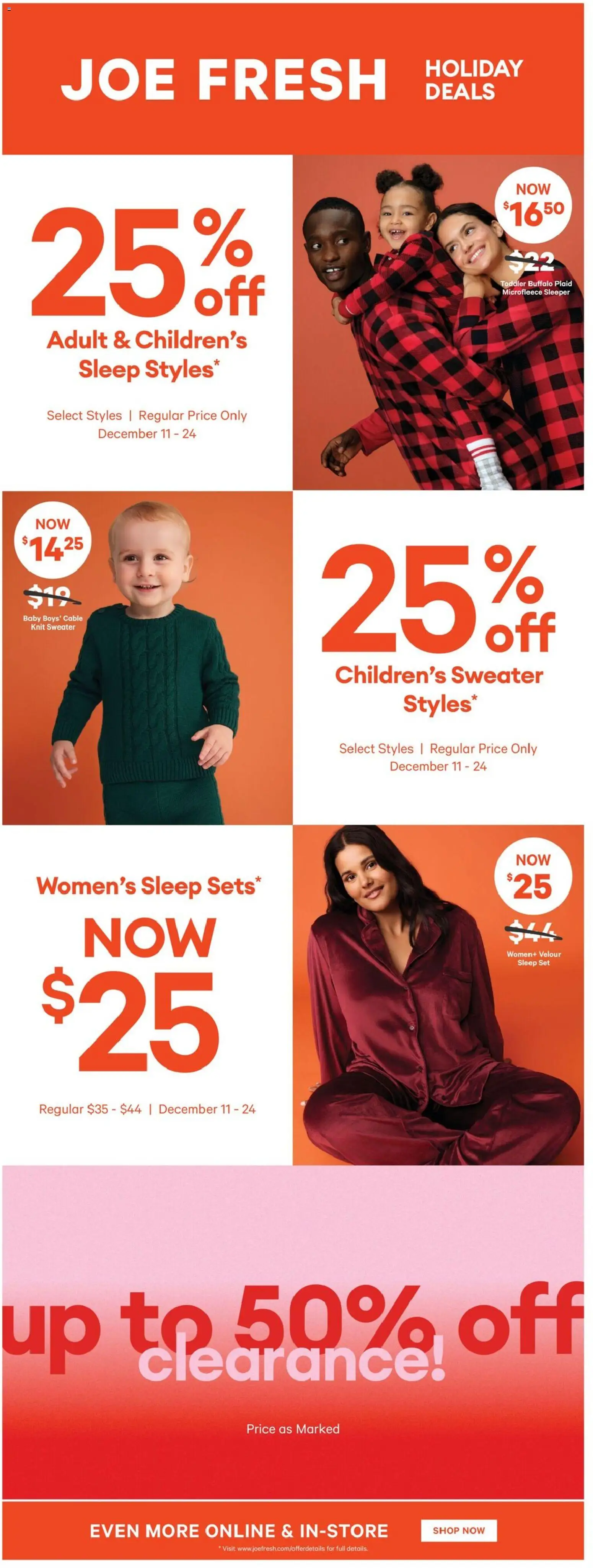 Real Canadian Superstore flyer valid from 18.12.2025 | Page: 29 | Products: Cable, Sweater
