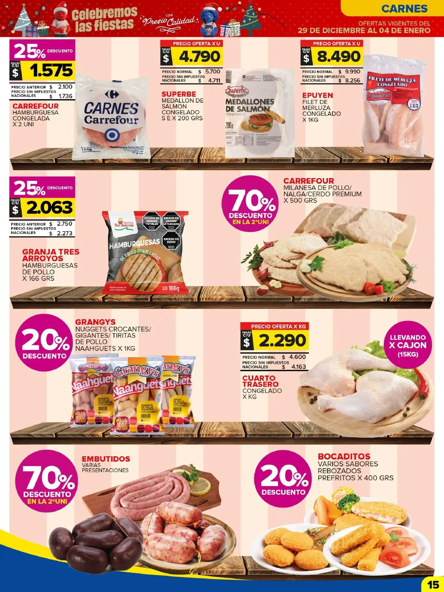 Carrefour Maxi catálogo │ válido desde el 29.12.2025 | Página: 16 | Productos: Pollo, Milanesa, Pescado
