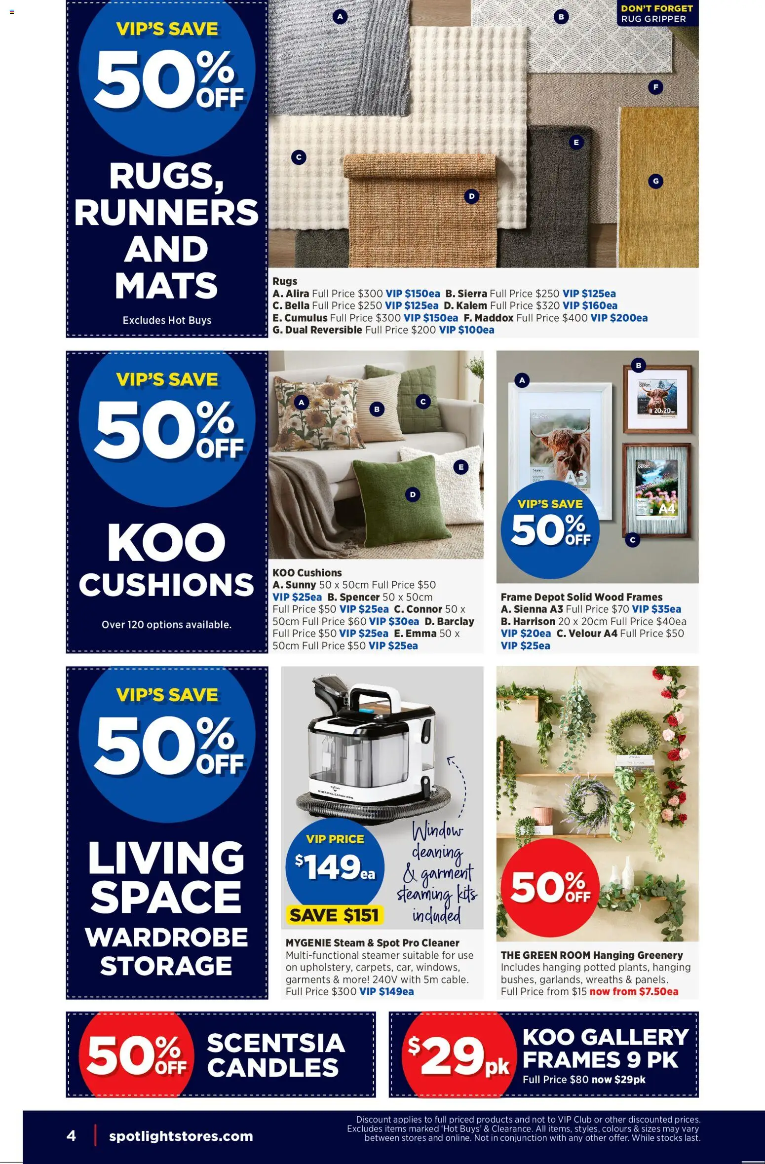 Spotlight catalogue - valid from 11.03.2026 | Page: 4 | Products: Kits, Window, Rugs, Candles