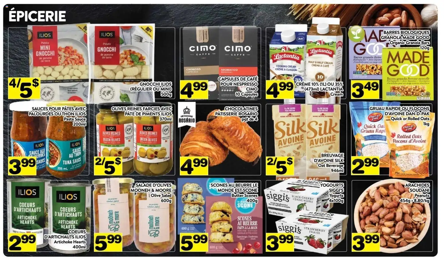 Pa Supermarché flyer valid from 19.01.2026 | Page: 5 | Products: Pasta, Cream, Salad, Butter