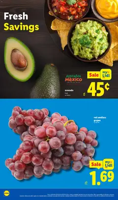Preview of Lidl weekly ads valid from 04.02.2026 | Page: 2 | Products: Avocado, Grapes