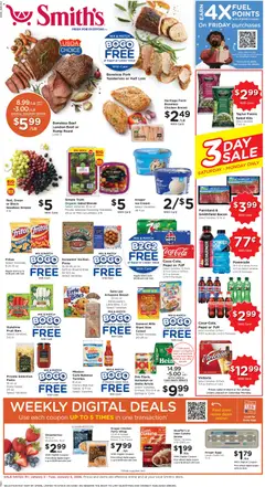 Preview of Smith's weekly ads valid from 02.01.2026