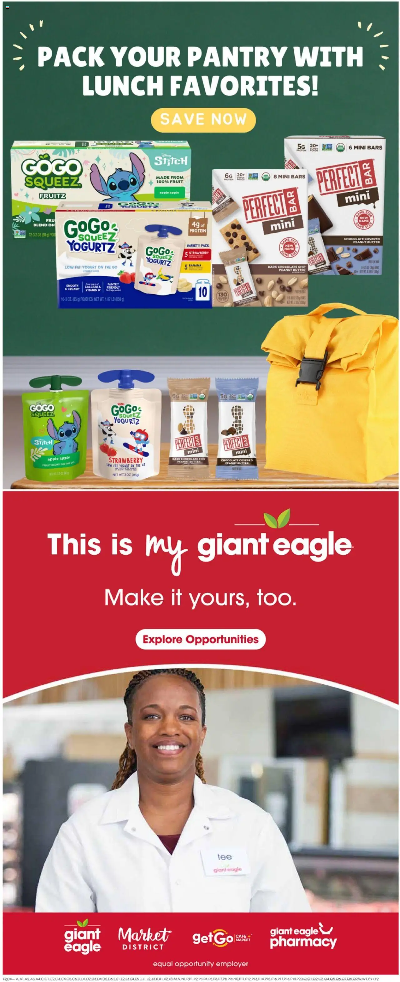 Giant Eagle Weekly Ad - valid from 11.09.2025 | Page: 6 | Products: Butter, Yogurt, Chocolate, Chocolate Chip