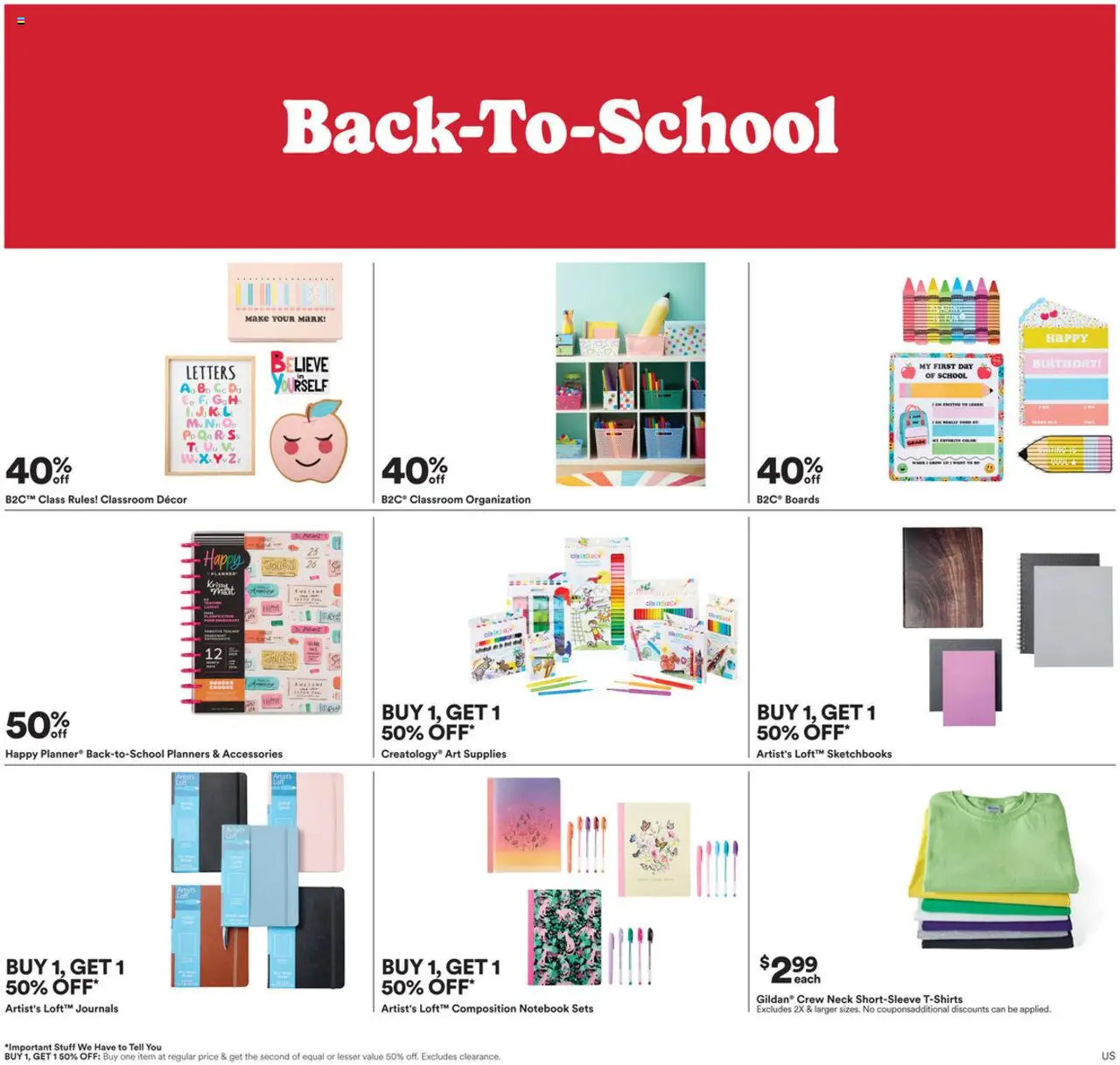 Michaels Weekly Ad - valid from 10.08.2025 | Page: 3 | Products: Notebook