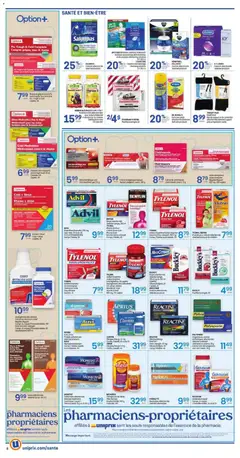 Preview of Uniprix weekly flyer / circulaire from shop Uniprix valid from 08.01.2026 | Page: 3 | Products: Tablet