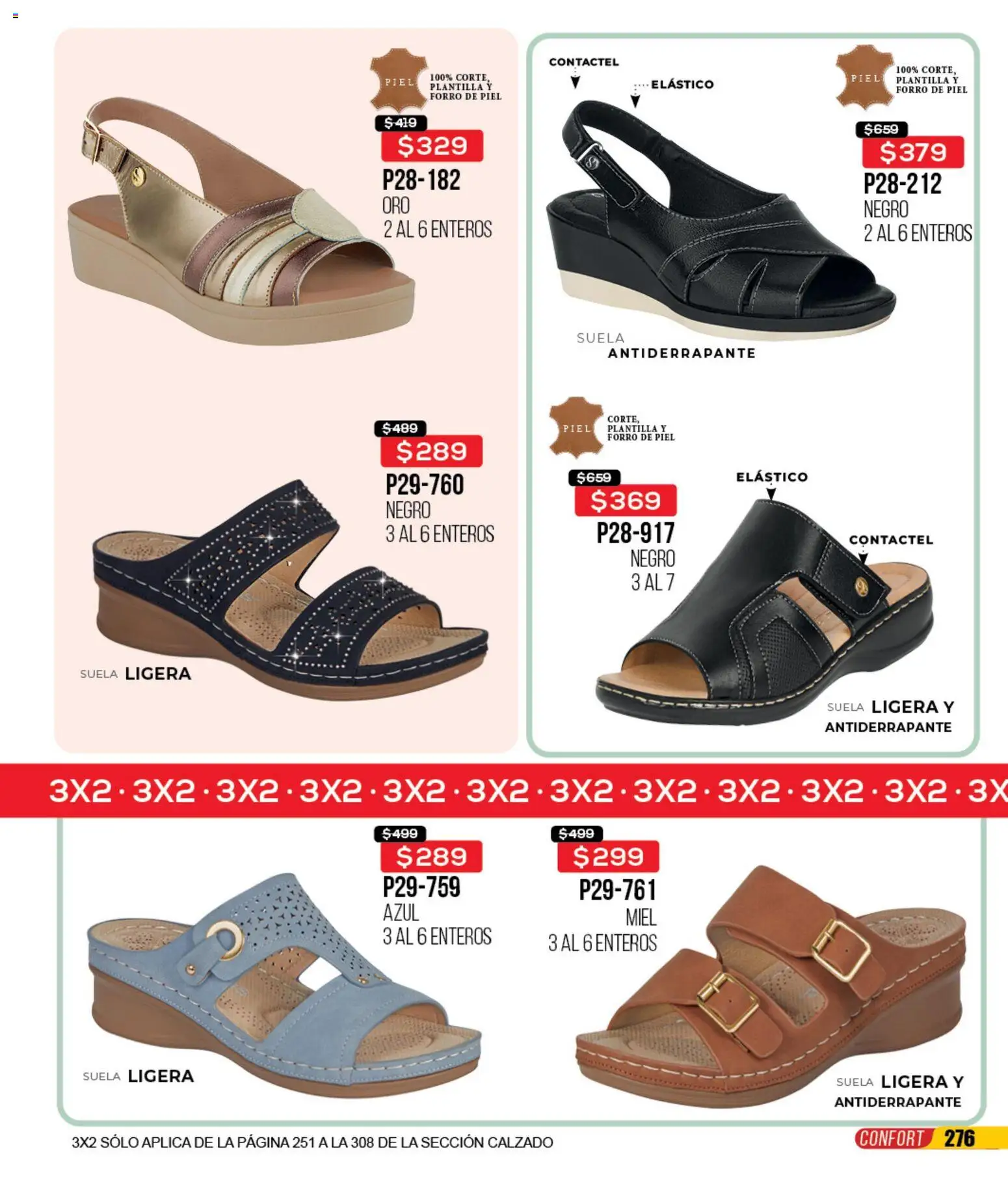 Nuevas ofertas de Cklass válidas en toda la República Mexicana desde el 12.01.2026. ¡Encuentra las mejores ofertas en Cklass catálogo Mega Ofertas Calzado! | Página: 277