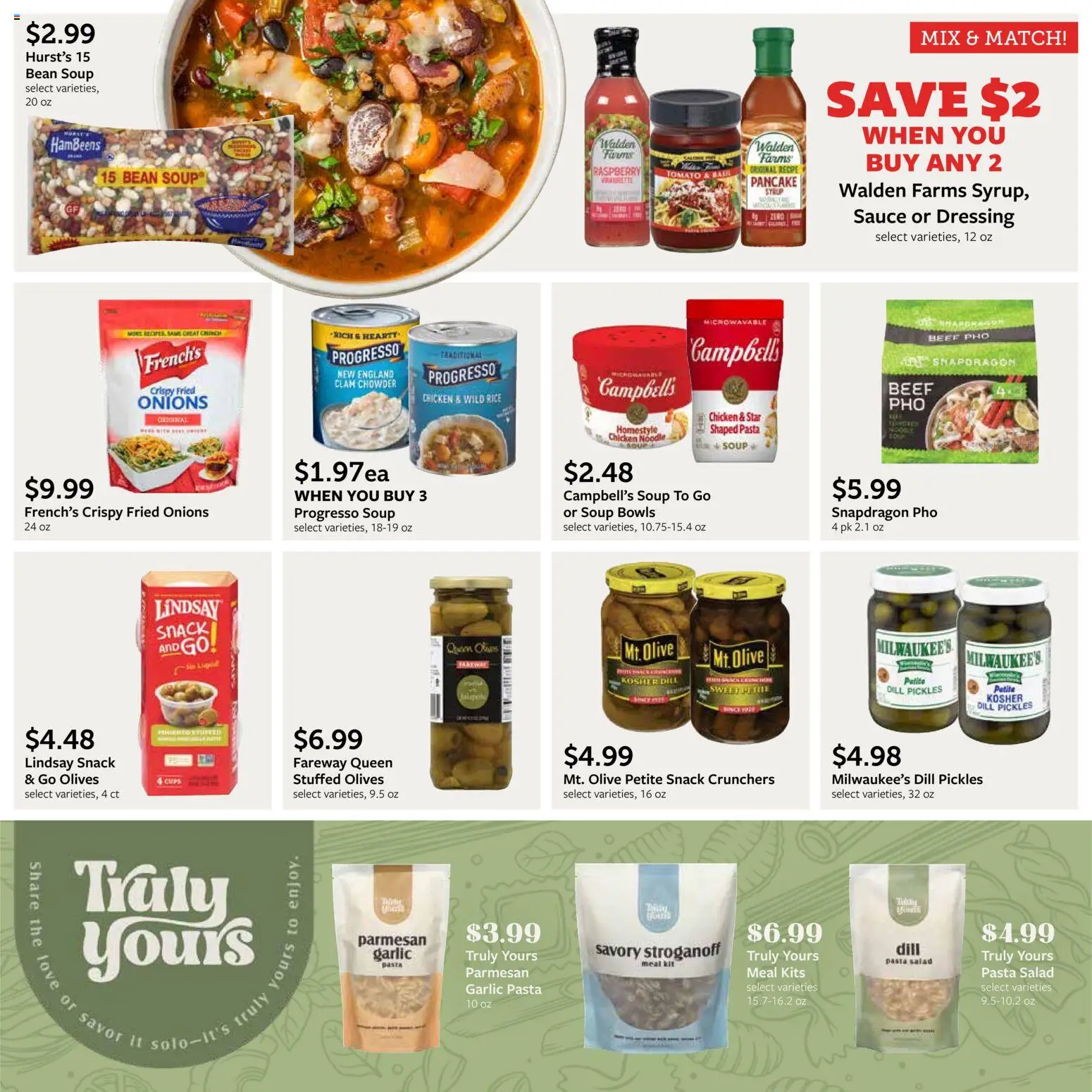 Fareway Monthly Ad - valid from 29.12.2025 | Page: 13 | Products: Beef, Salad, Sauce, Garlic