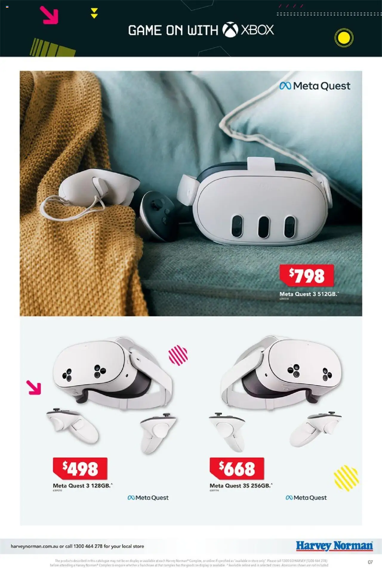 Harvey Norman catalogue - valid from 08.08.2025 | Page: 7 | Products: Accessories, Xbox, Game