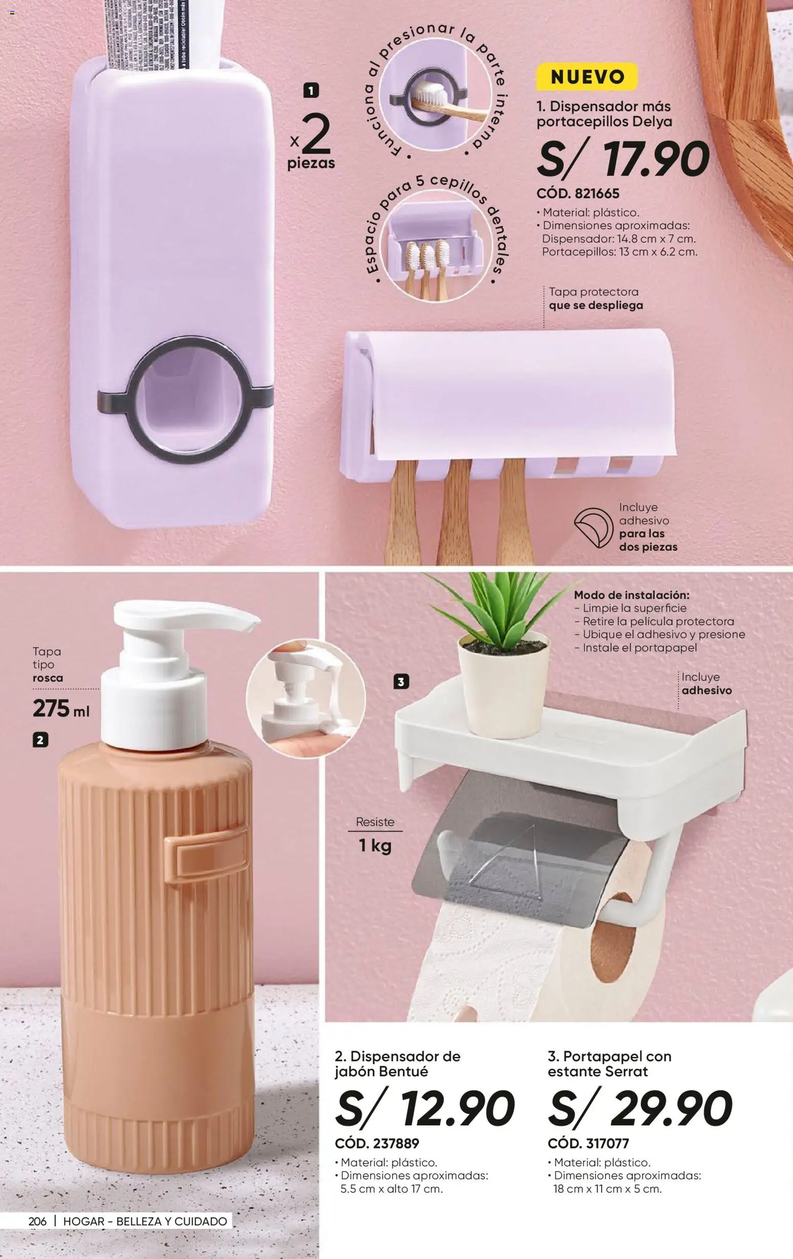 Catálogo Azzorti válido desde 16.02.2026 | Página: 209 | Productos: Jabón, Estante