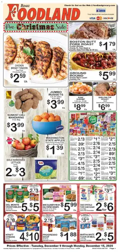 Preview of Foodland weekly ads valid from 09.12.2025