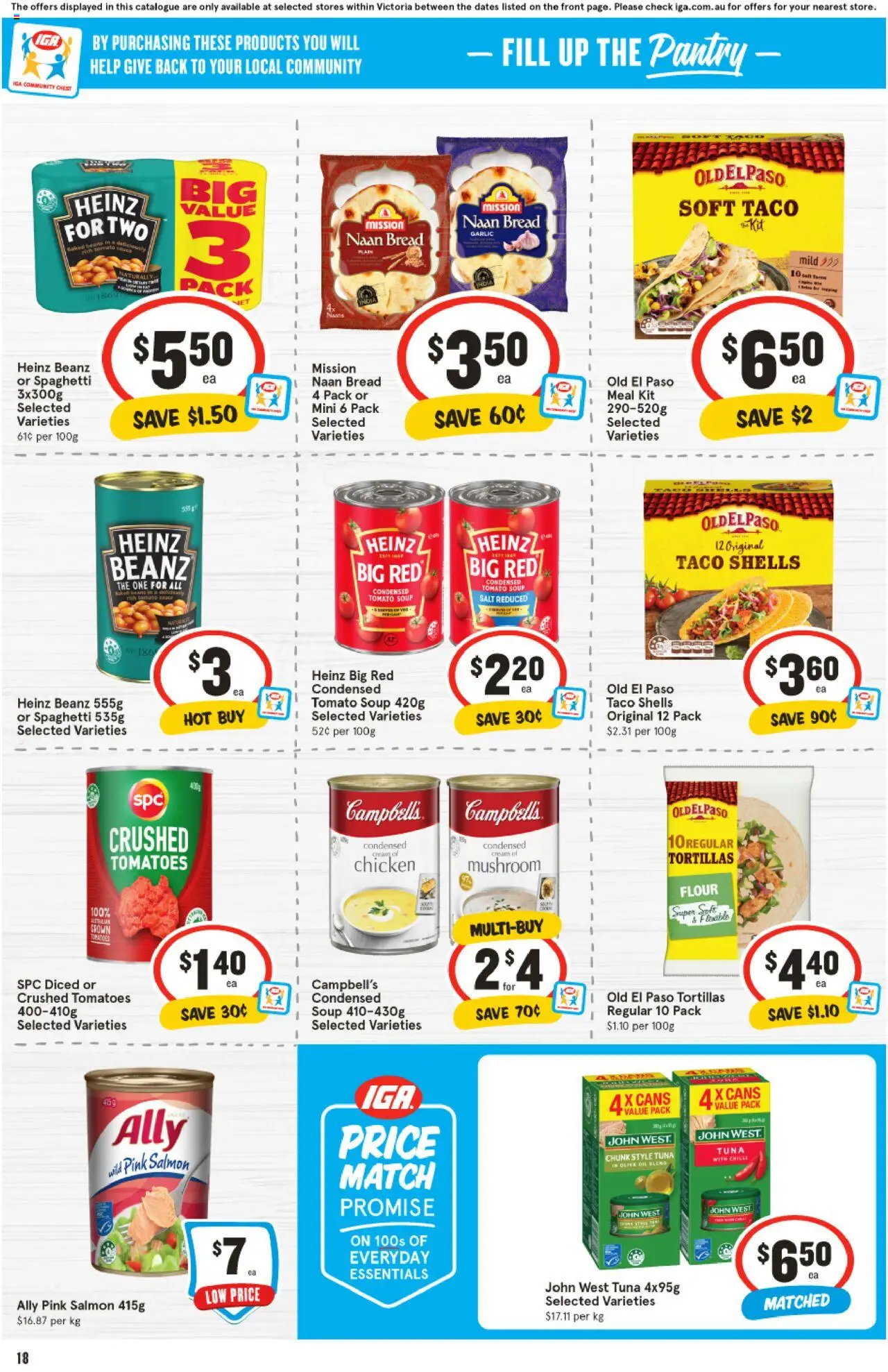 IGA catalogue - valid from 20.08.2025 | Page: 14 | Products: Beef, Pasta, Fountain, Garlic