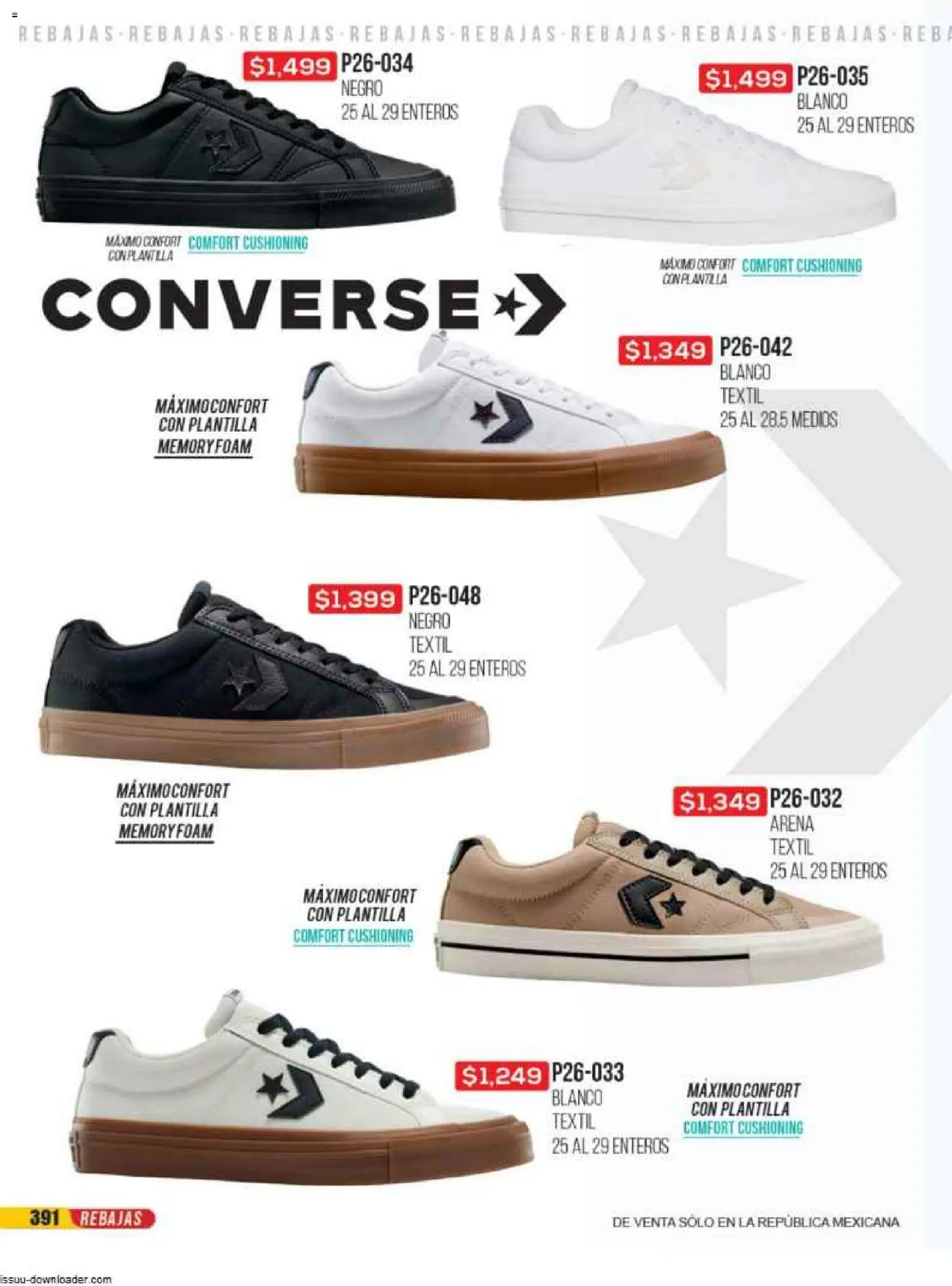 Nuevas ofertas de Cklass válidas en toda la República Mexicana desde el 31.10.2025. ¡Encuentra las mejores ofertas en Cklass catálogo Super Rebajas Ropa! | Página: 721