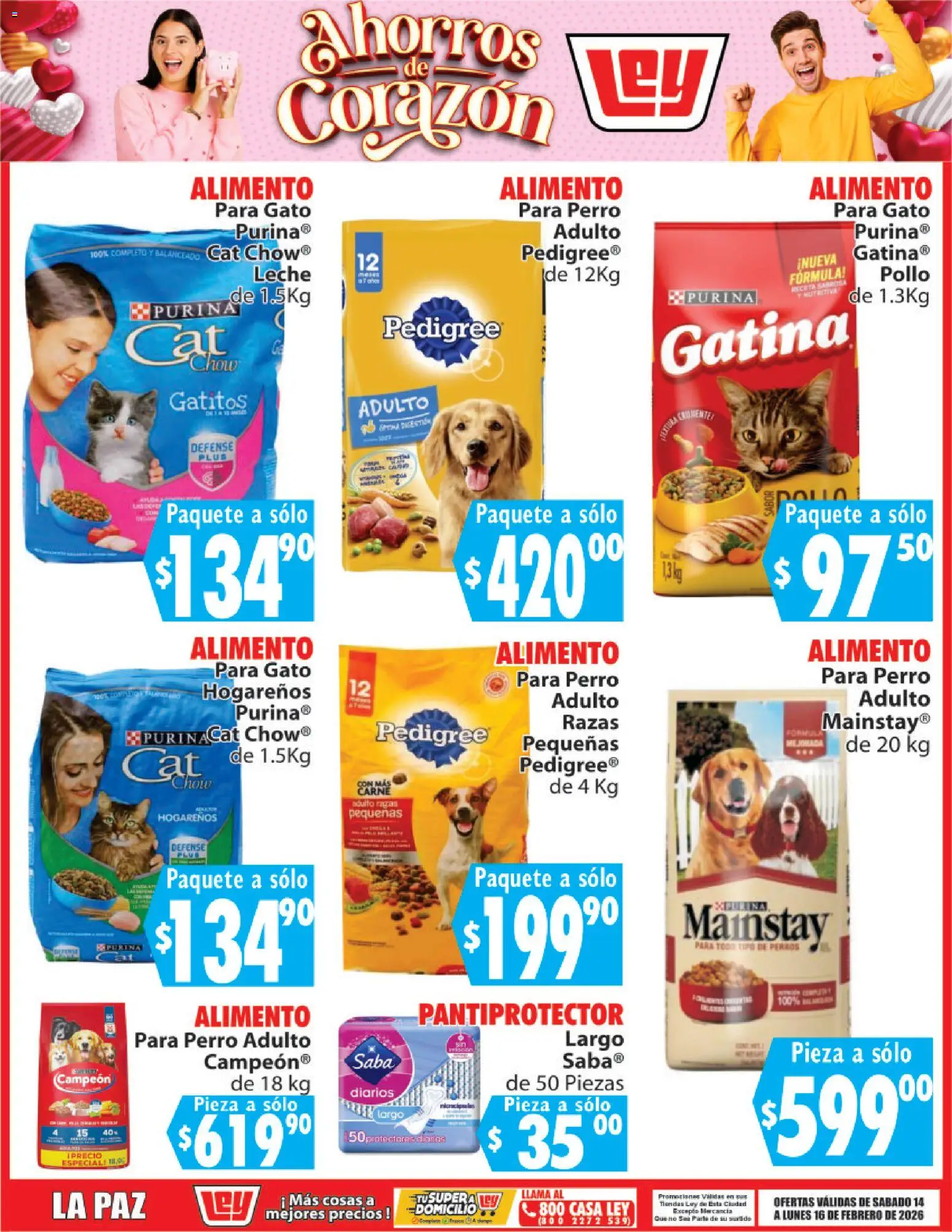 Nuevas ofertas de Casa Ley válidas en toda la República Mexicana desde el 14.02.2026. ¡Encuentra las mejores ofertas en Casa Ley folleto Ahorros de Corazón! | Página: 13