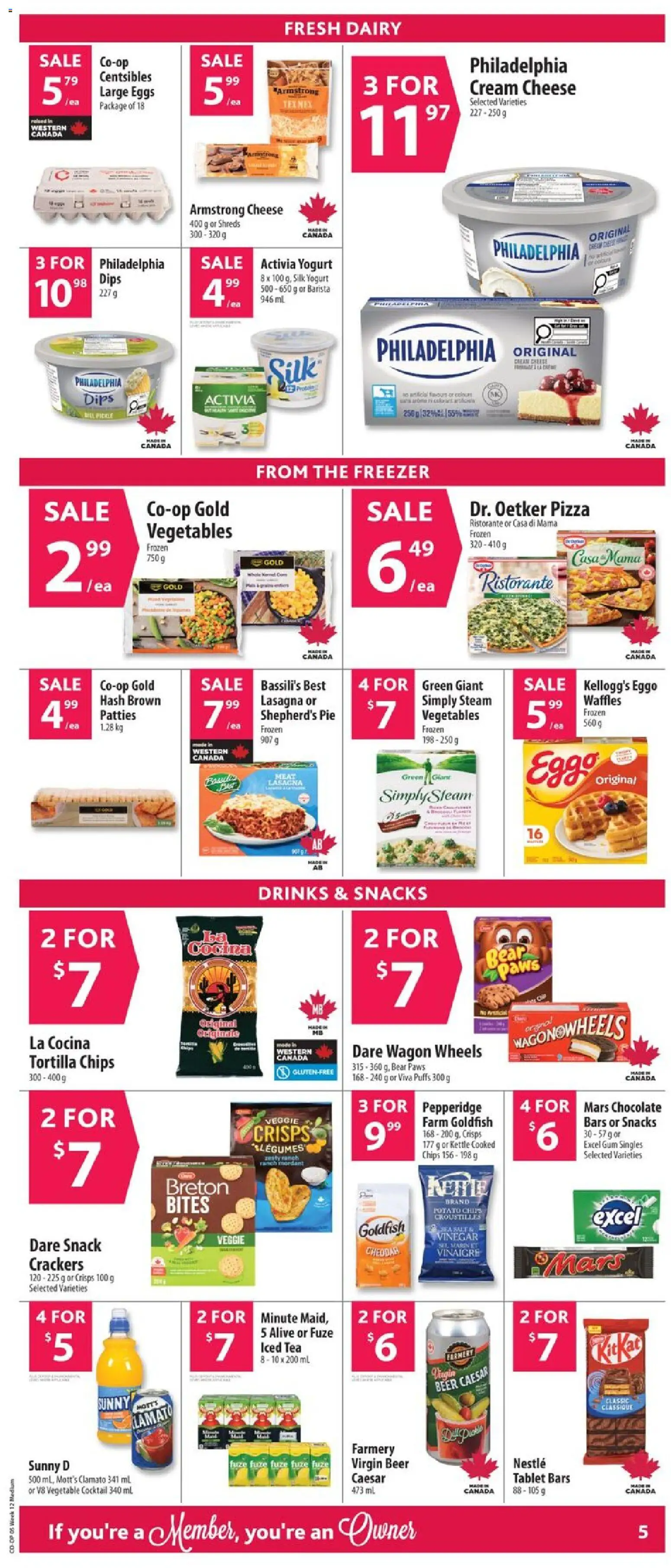 Co-op Food flyer valid from 19.03.2026 | Page: 8 | Products: Chips, Tablet, Kettle, Eggs