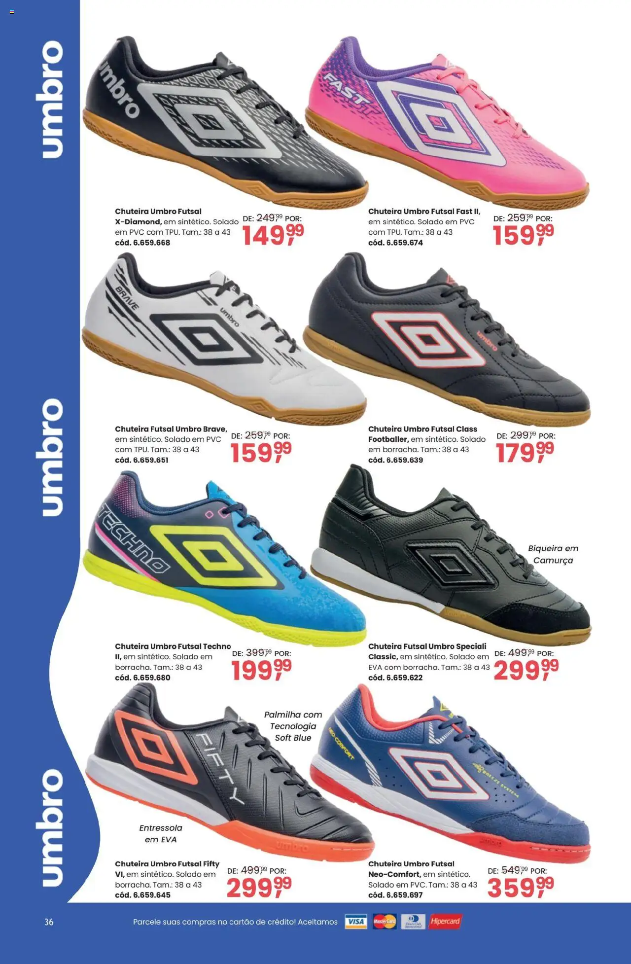 Quatro Estações Folheto - válido de 01.09.2025 | Página: 36 | Produtos: Chuteira, Palmilha