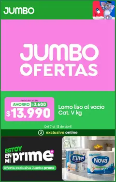 Jumbo ofertas  válido desde el 07.04.2026