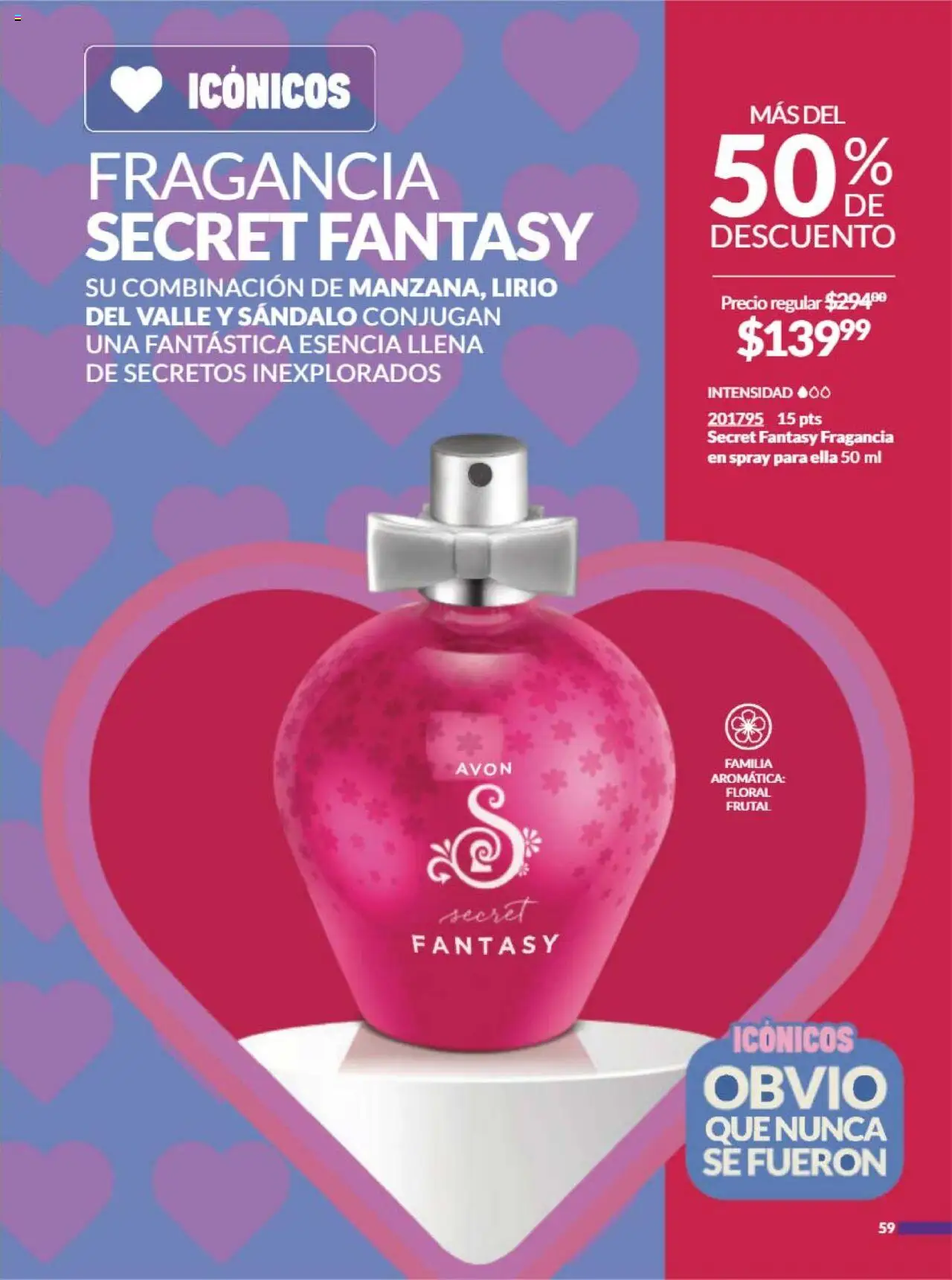 Nuevas ofertas de AVON válidas en toda la República Mexicana desde el 12.09.2025. ¡Encuentra las mejores ofertas en AVON - Campaña 15 2025! | Página: 65 | Productos: Fragancia