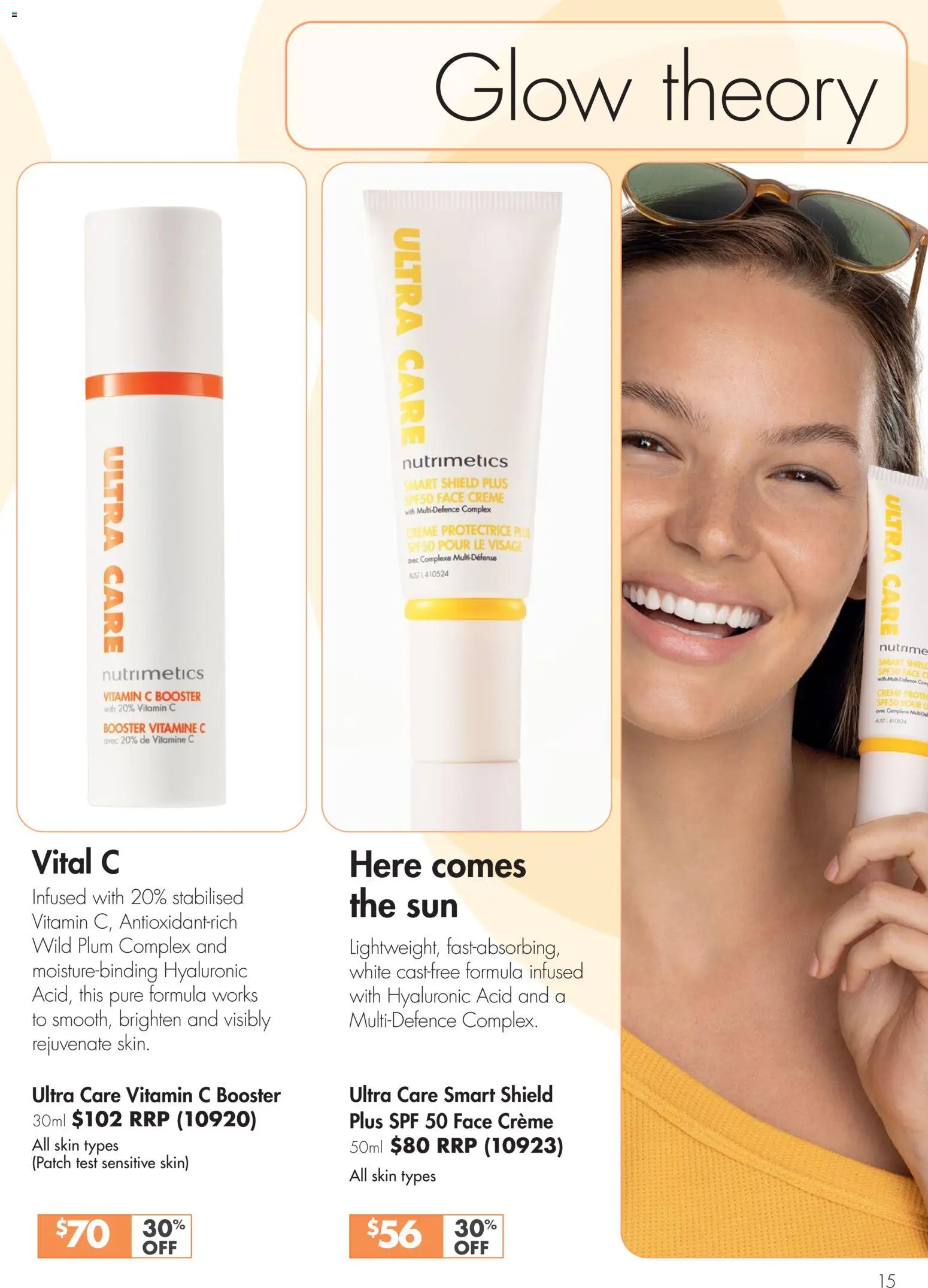 Nutrimetics catalogue - valid from 01.01.2026 | Page: 15 | Products: Sensitive skin, Vitamin